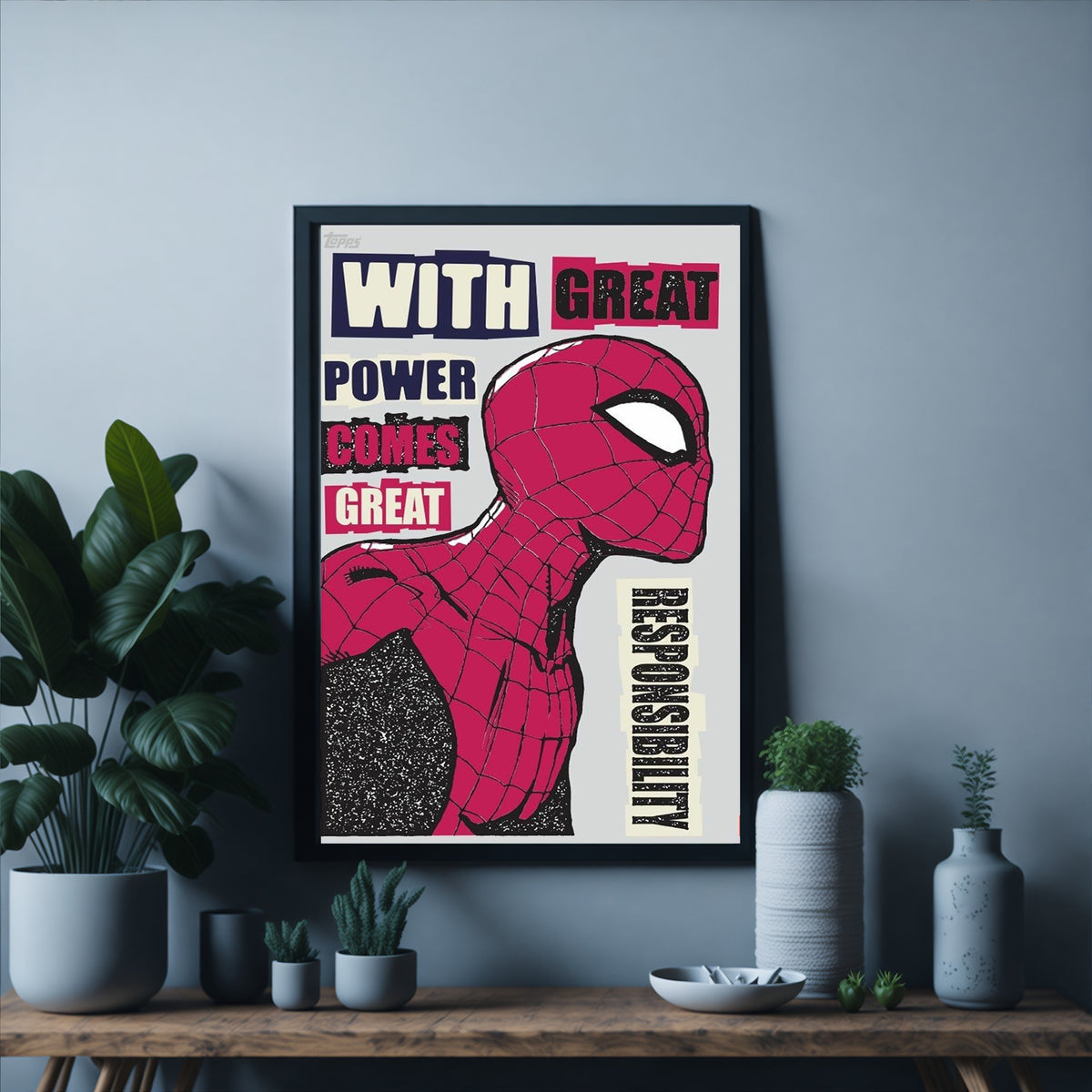 Spider-Man Iconic Mantra Frame