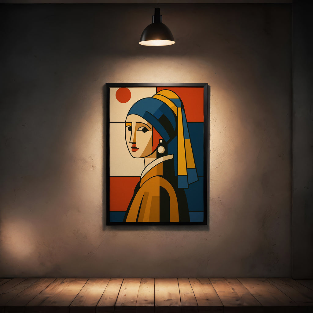 Luminous Ethereal Lady Frame