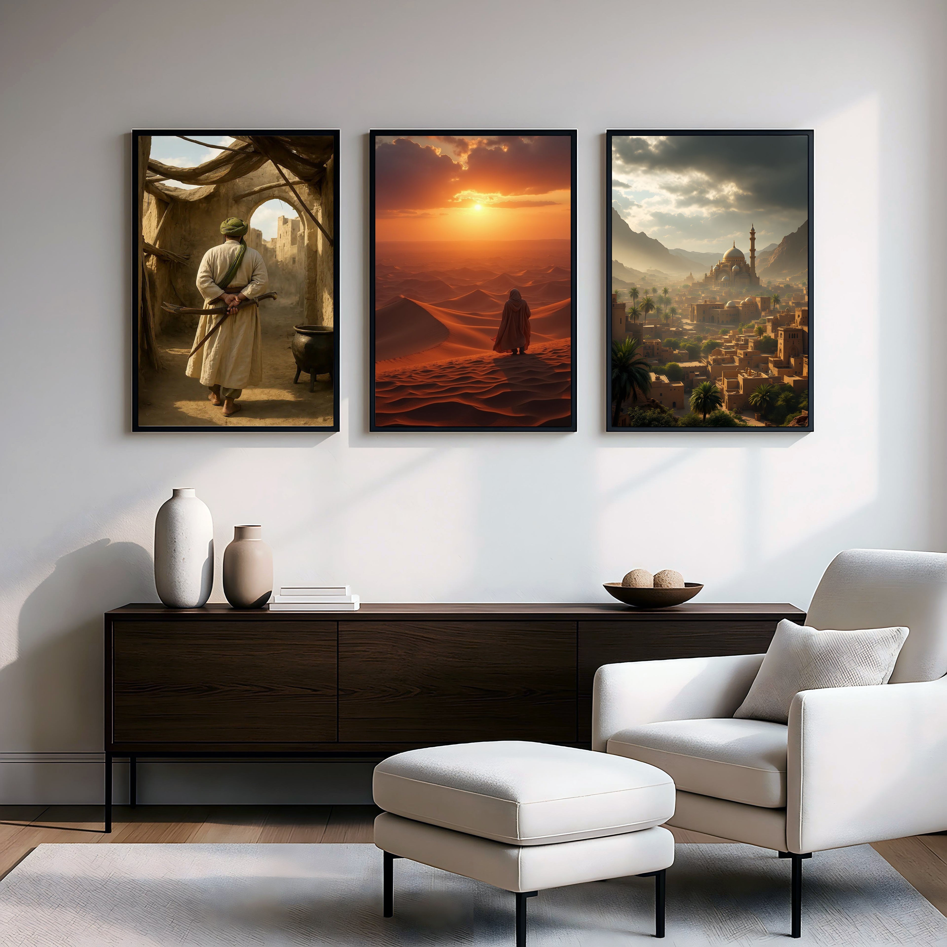 Islamic Wall Art Bundle Pack Of 3