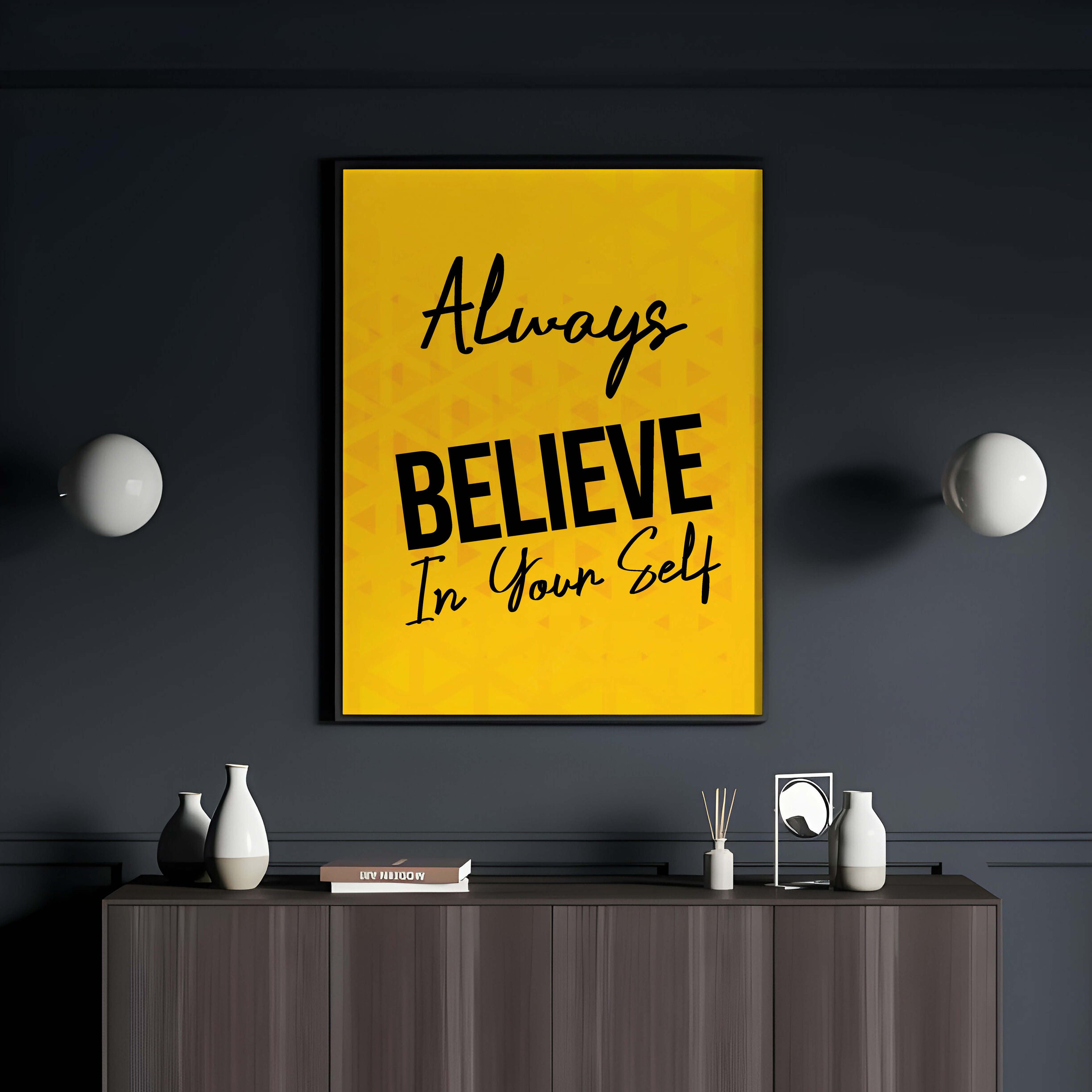Believe Boldly Frame