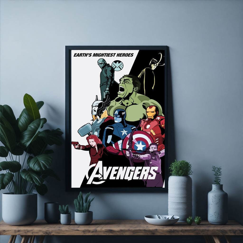 Avengers Earth's Mightiest Heroes Frame