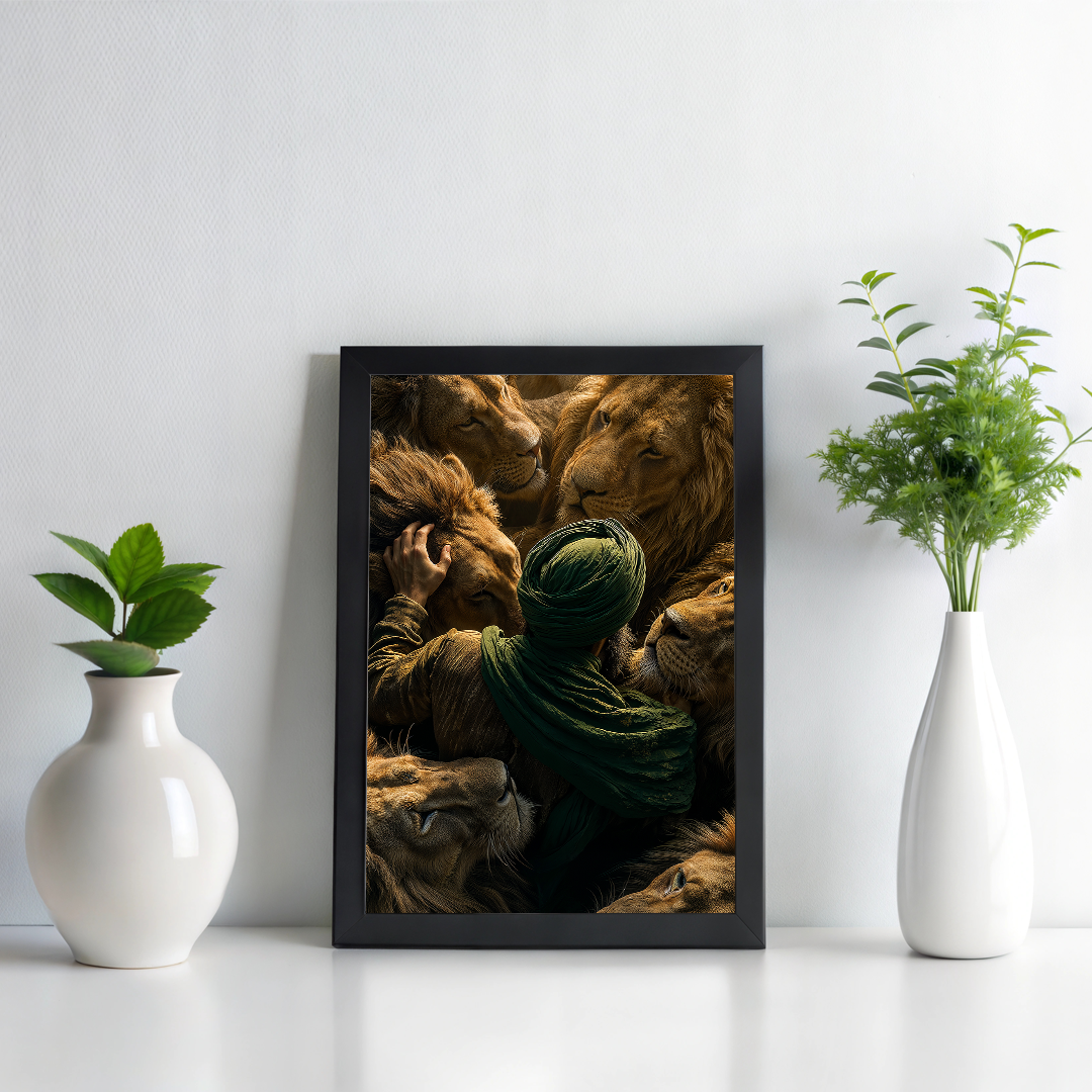 The Lion’s Embrace Frame