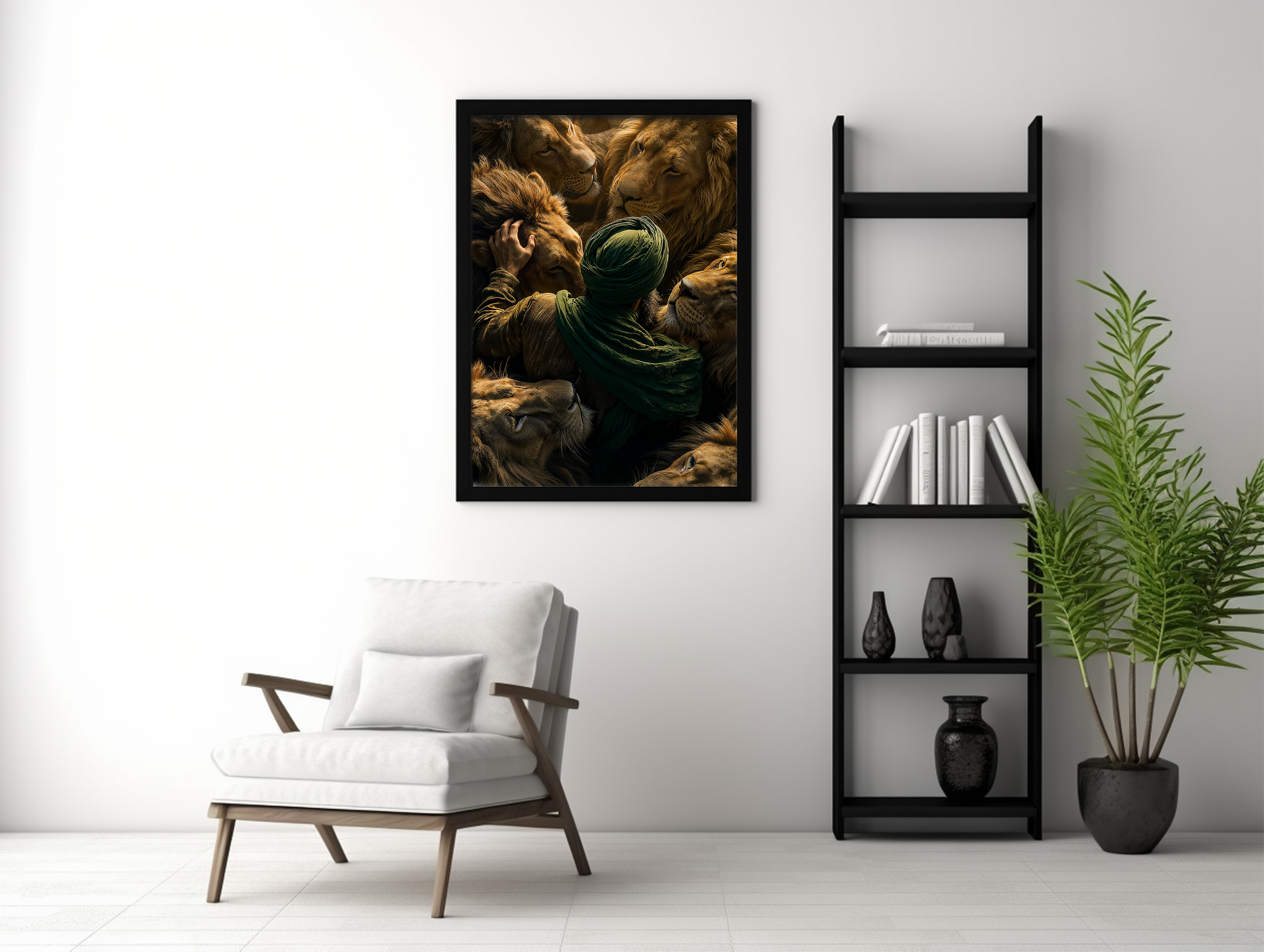 The Lion’s Embrace Frame