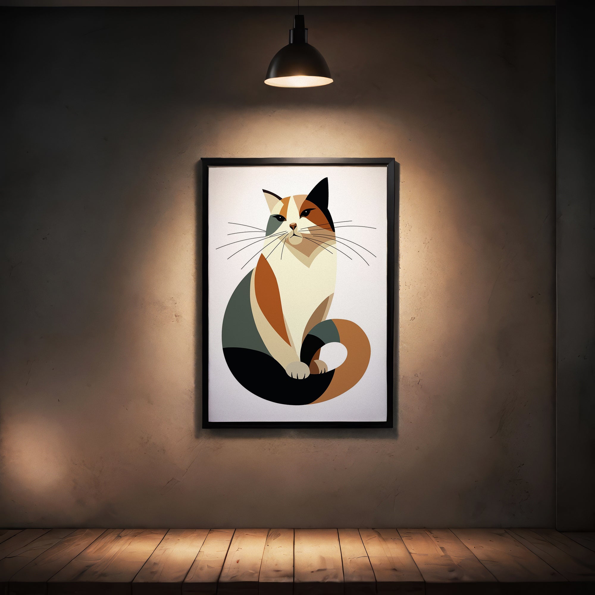 The Geometric Calico Frame