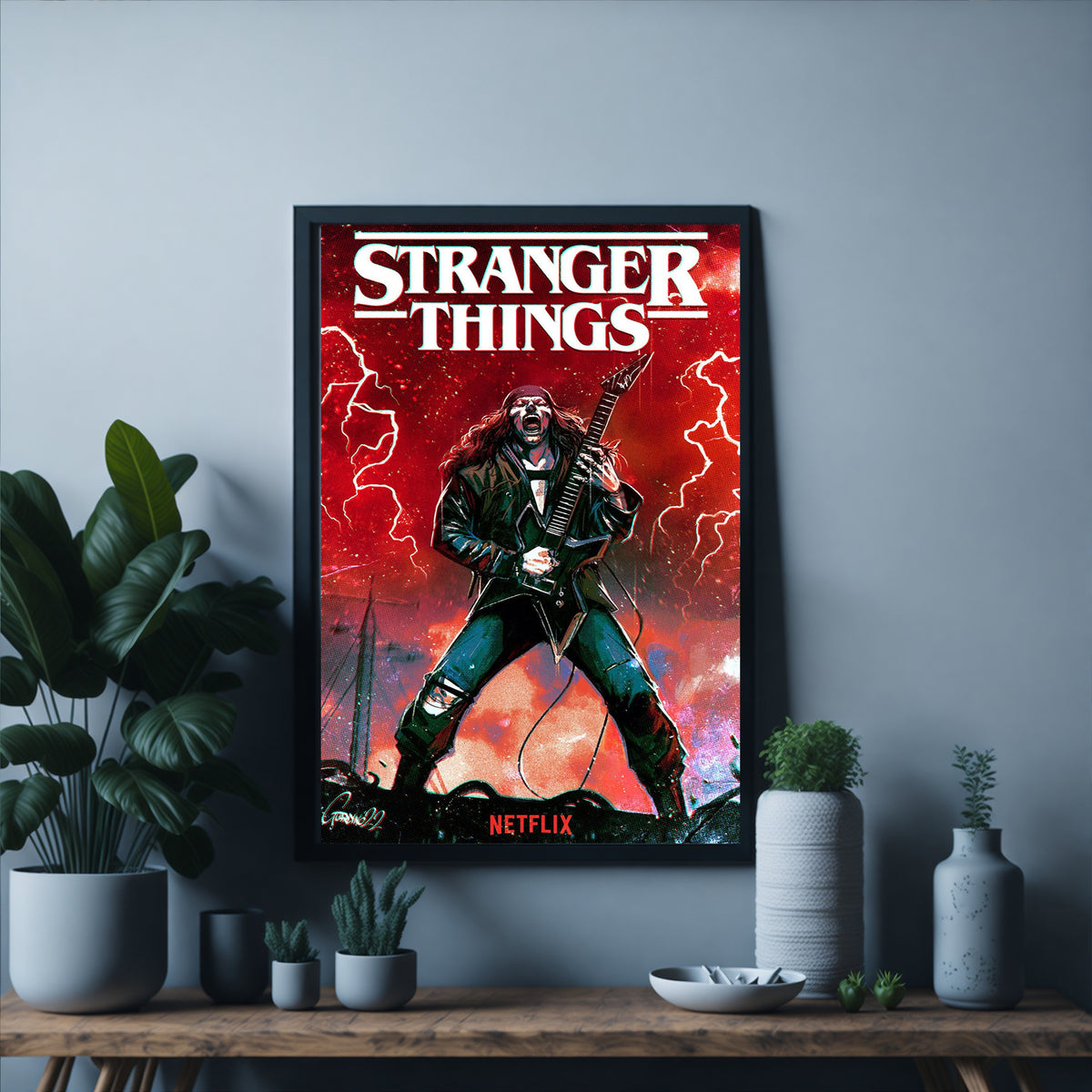 Stranger Things Master of Puppets Frame