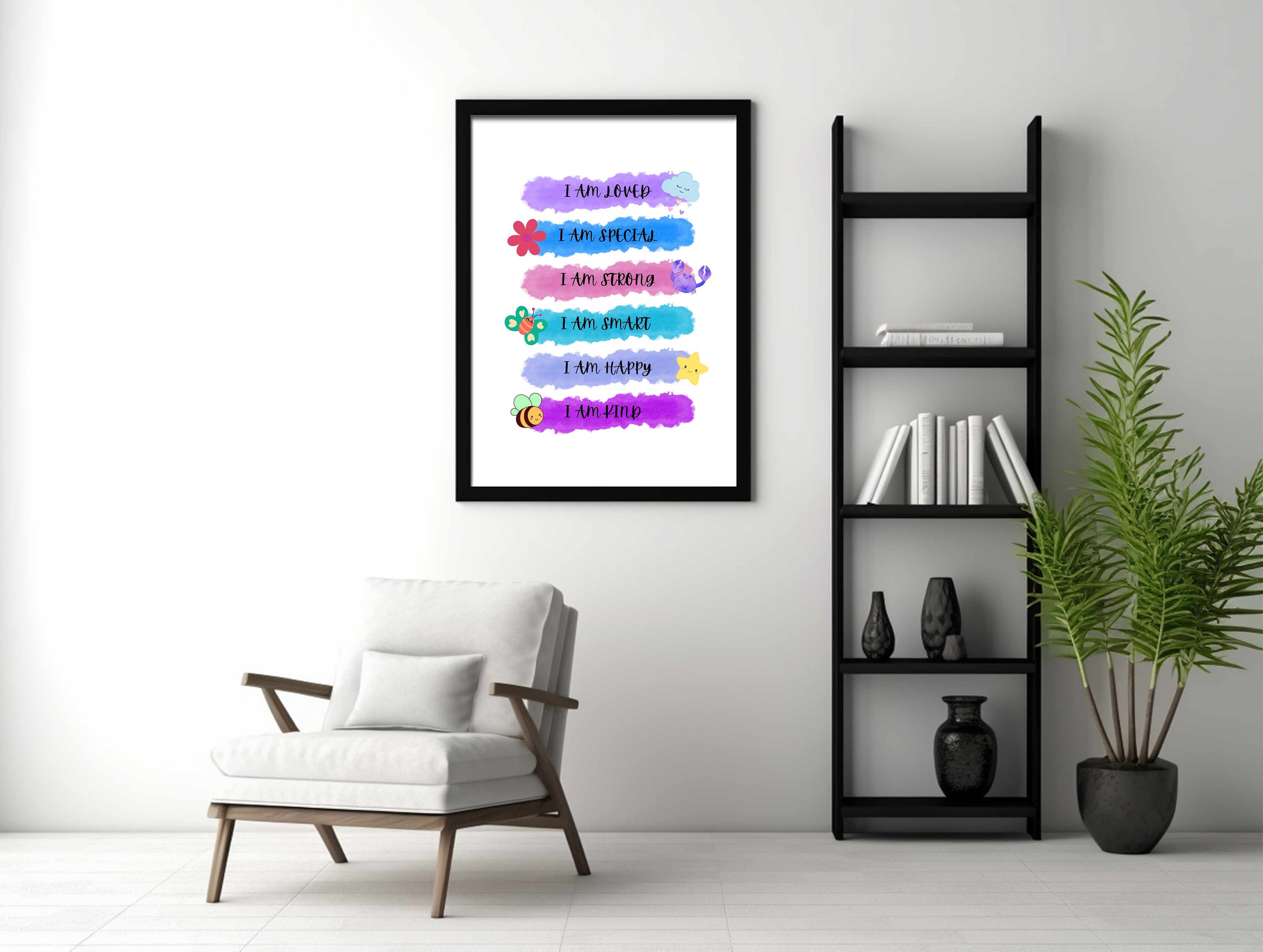 The Shining Affirmations Frame