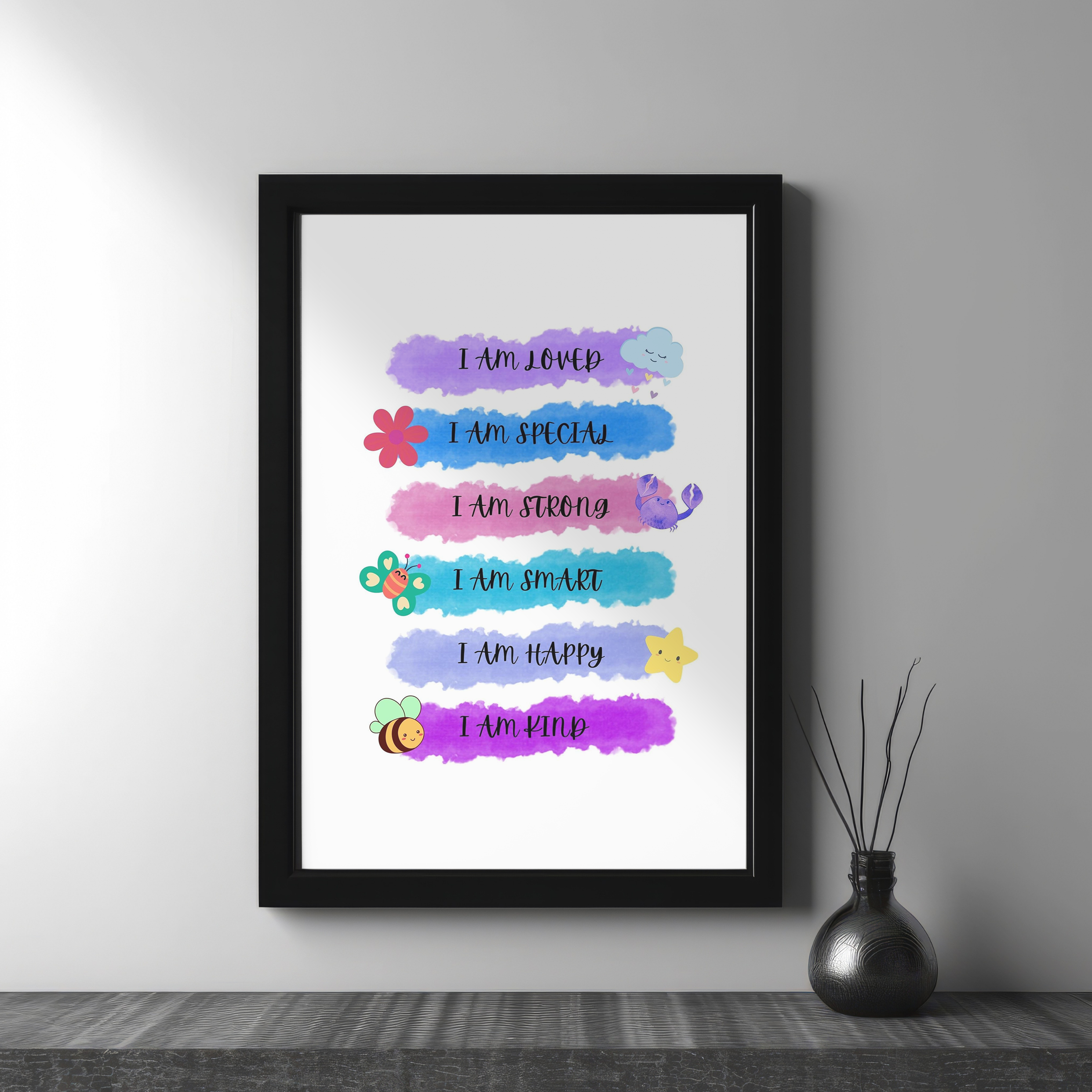 The Shining Affirmations Frame