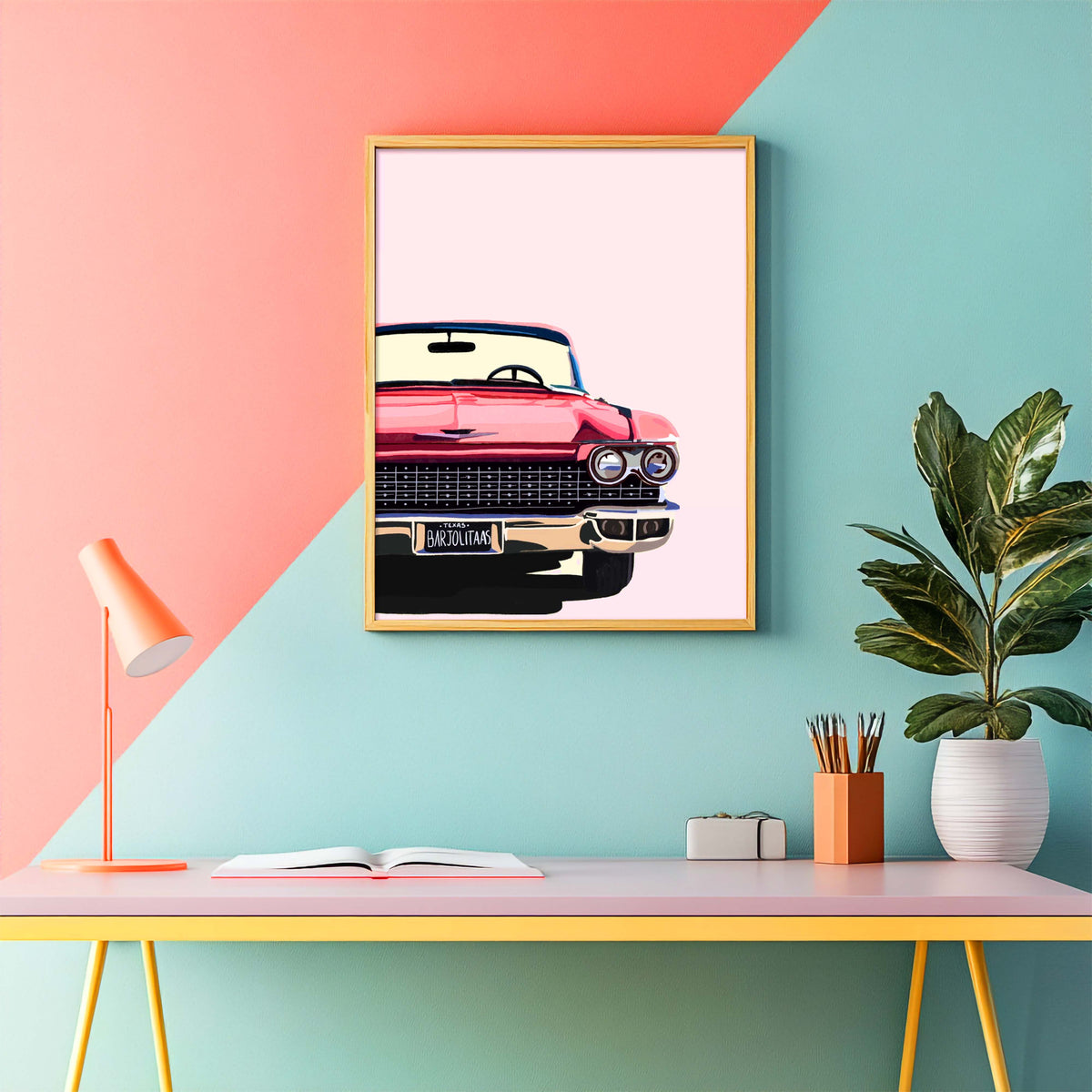 The Retro-Pop Creative Frame