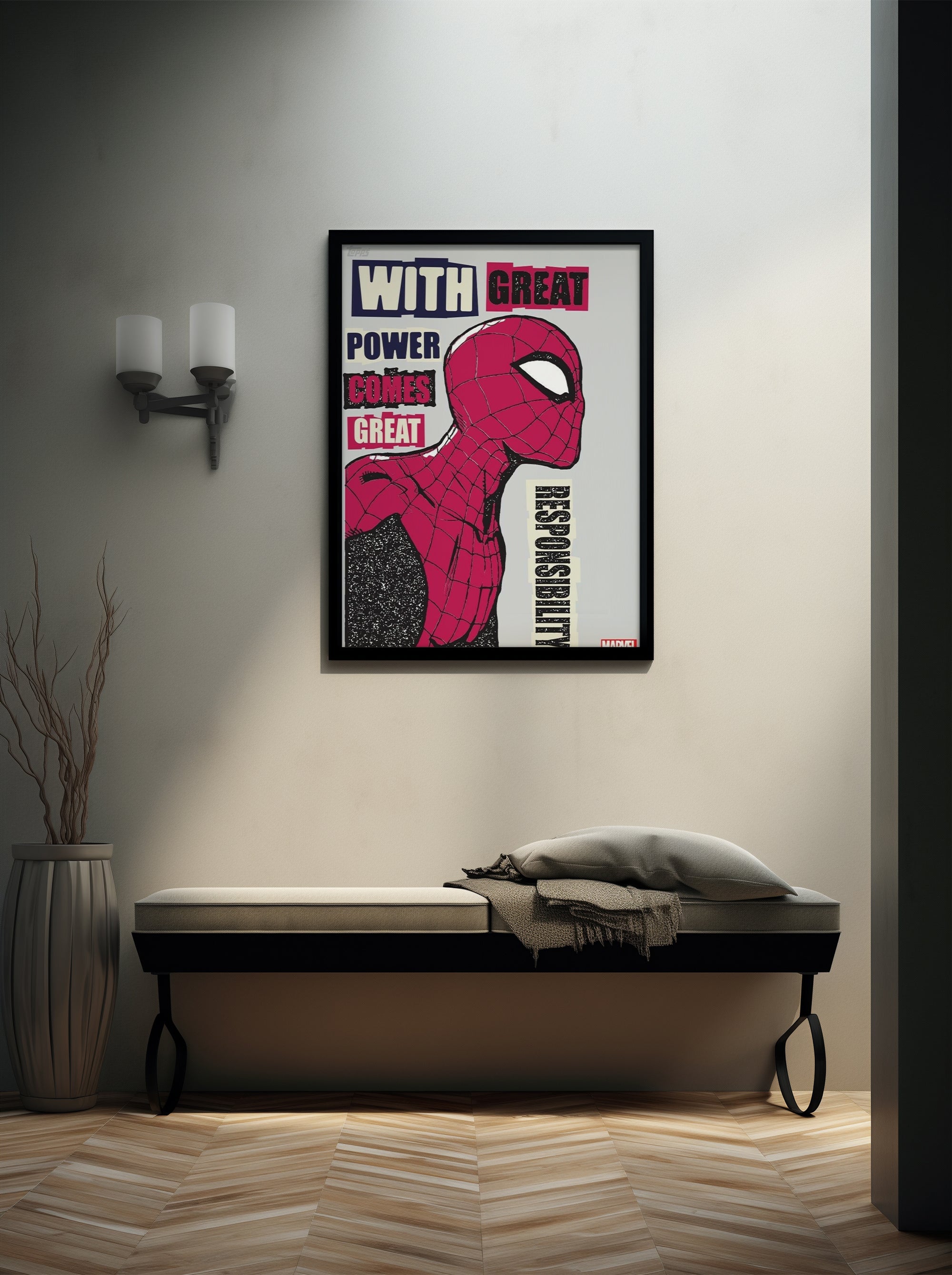 Spider-Man Iconic Mantra Frame