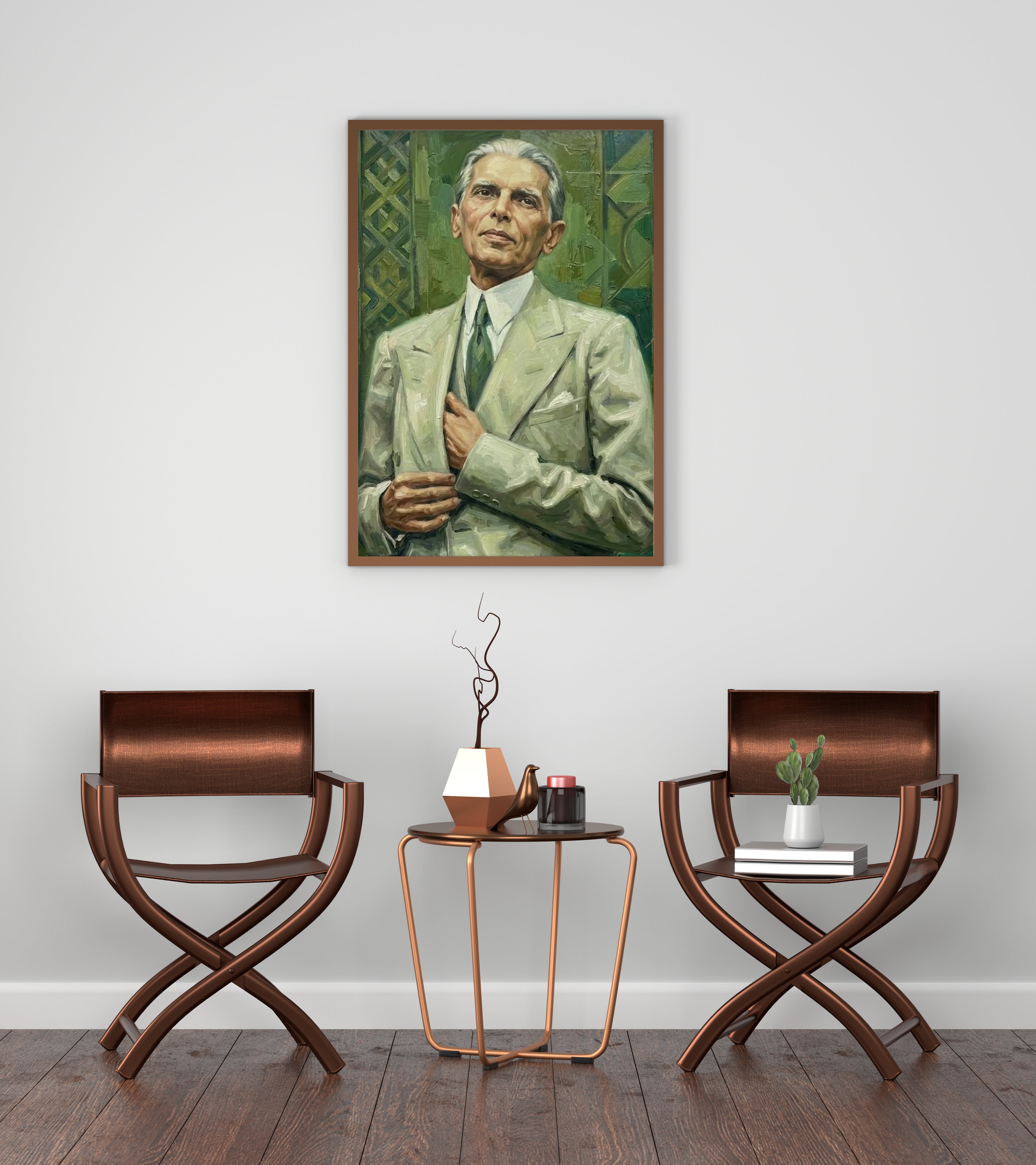 "The Founder" Muhammad Ali Jinnah Frame
