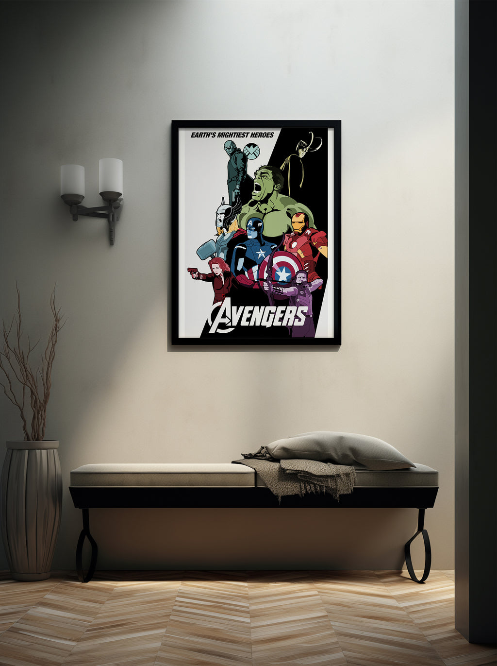 Avengers Earth's Mightiest Heroes Frame