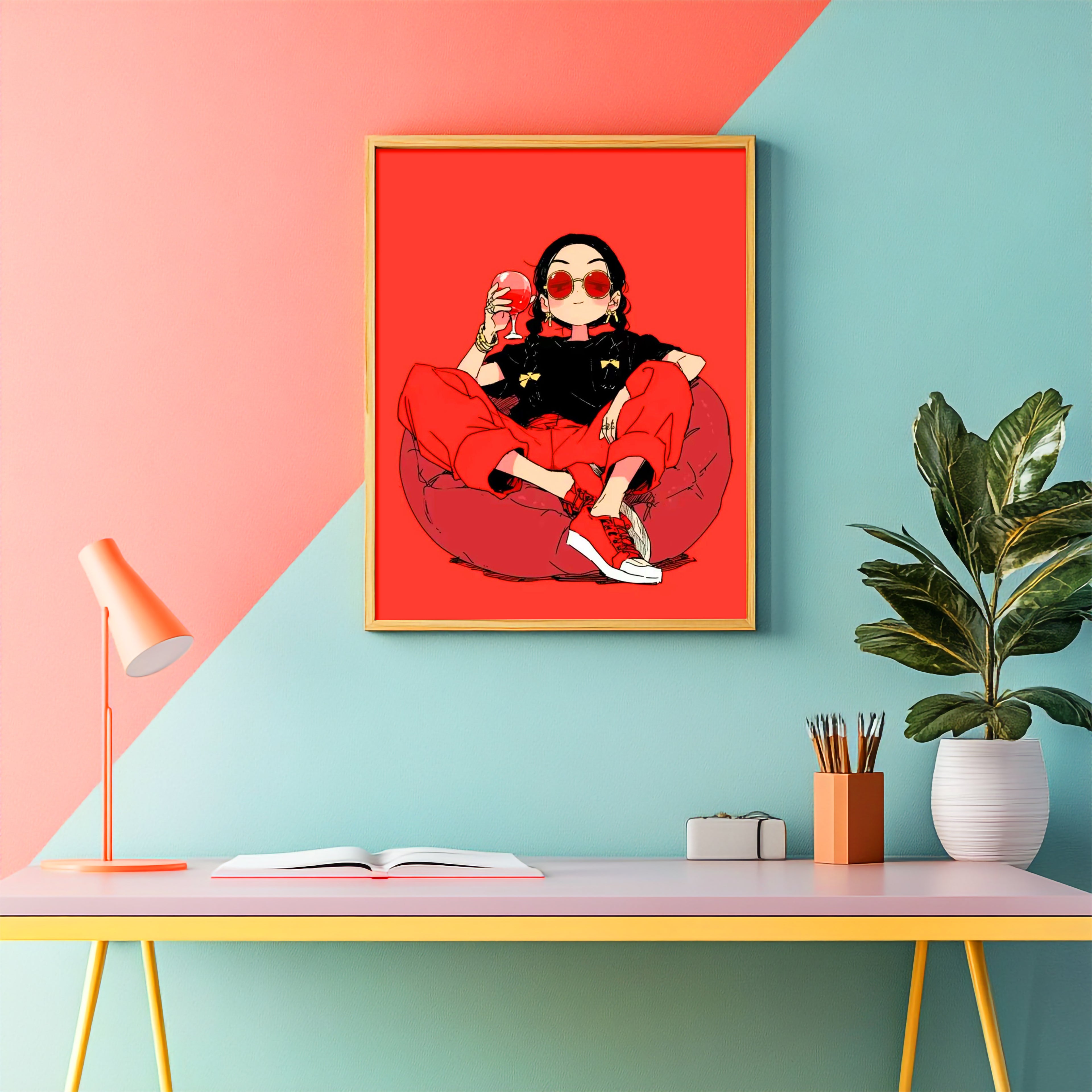 The "Aurora" Minimalist Frame