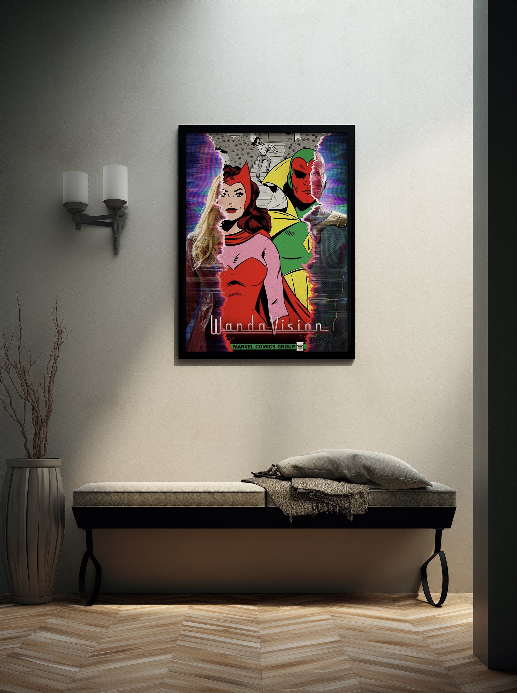 WandaVision Distorted Reality Frame