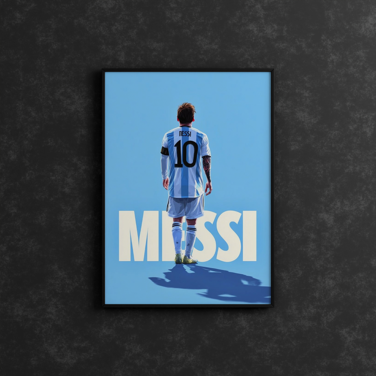 Lionel Messi "The GOAT" Frame