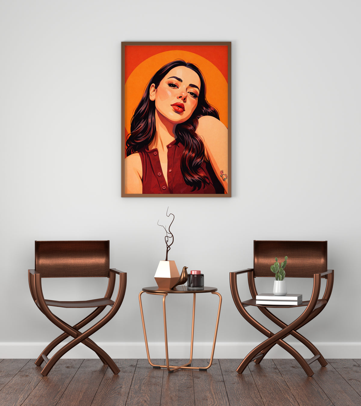 Hania Amir Sunset Serenade Frame