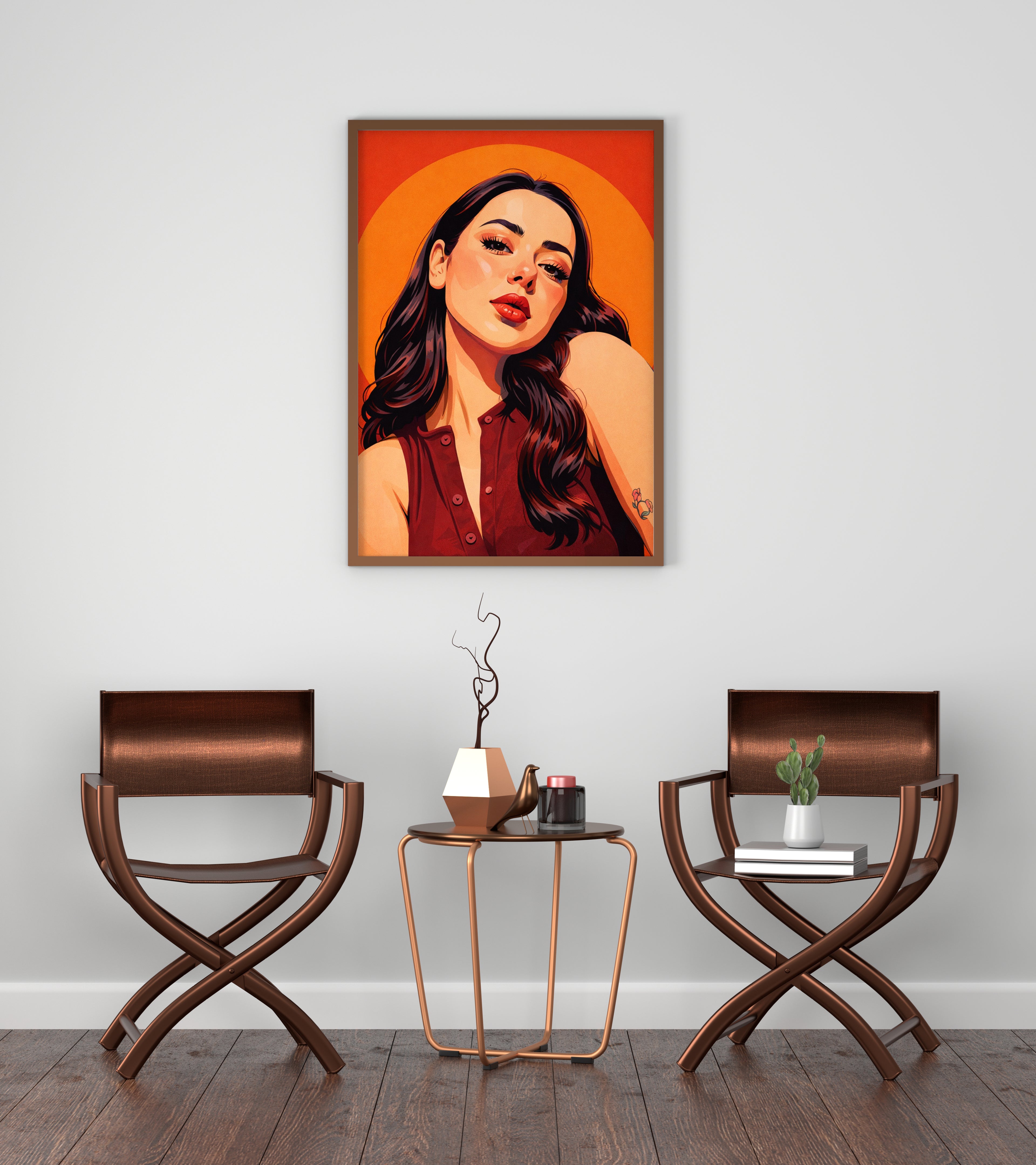 Hania Amir Sunset Serenade Frame