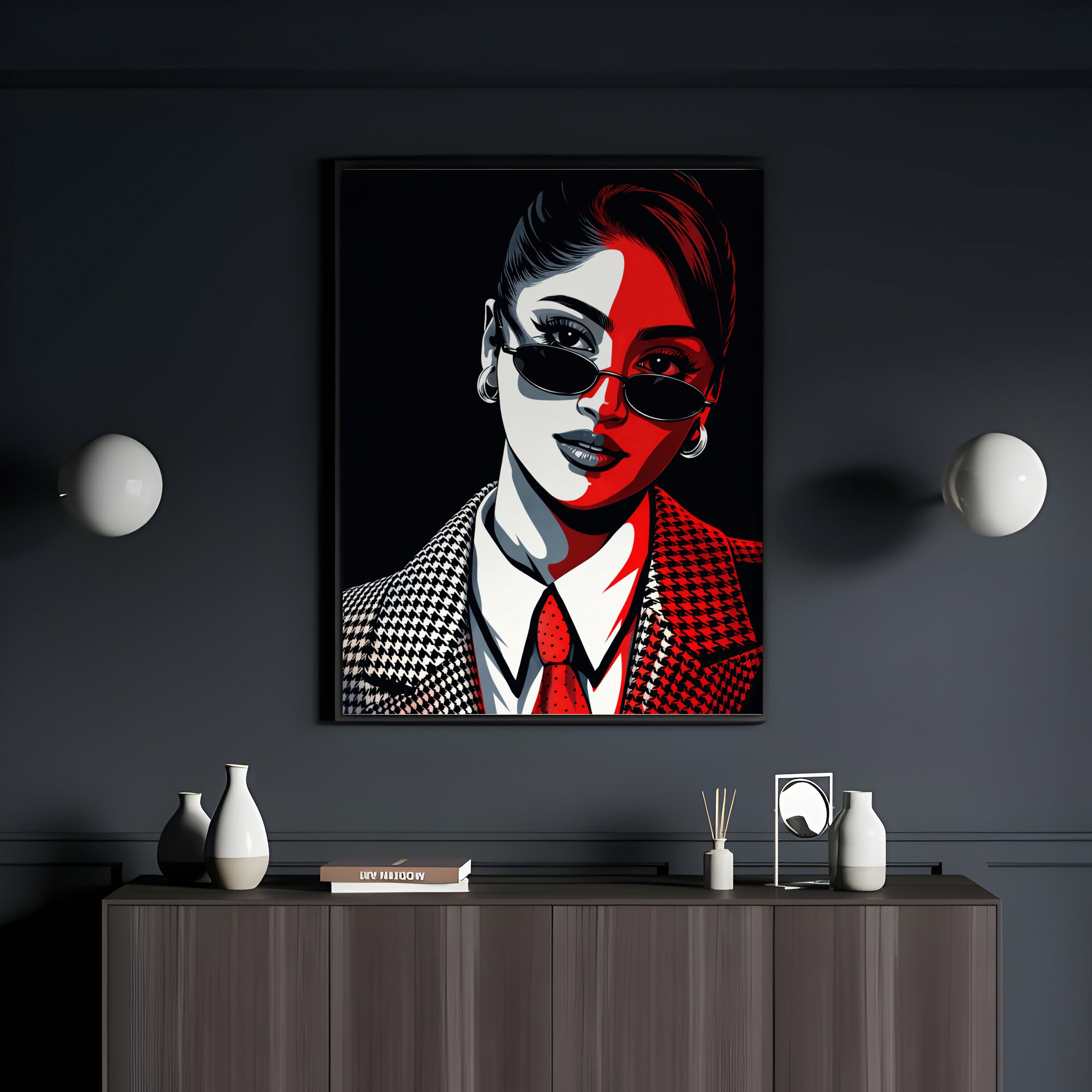 Sajjal Ali Noir Muse Frame