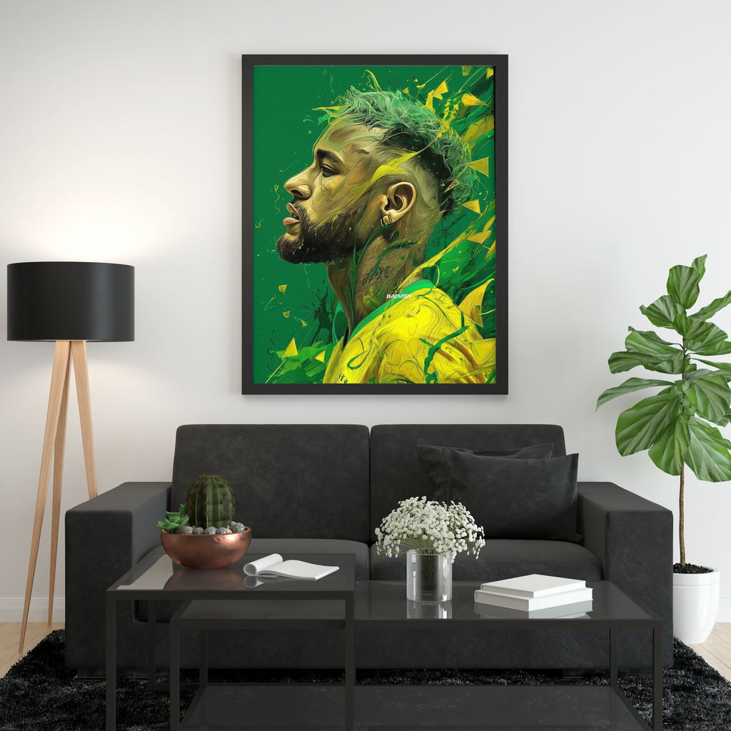 Neymar Jr. "Abstract Joga Bonito" Frame