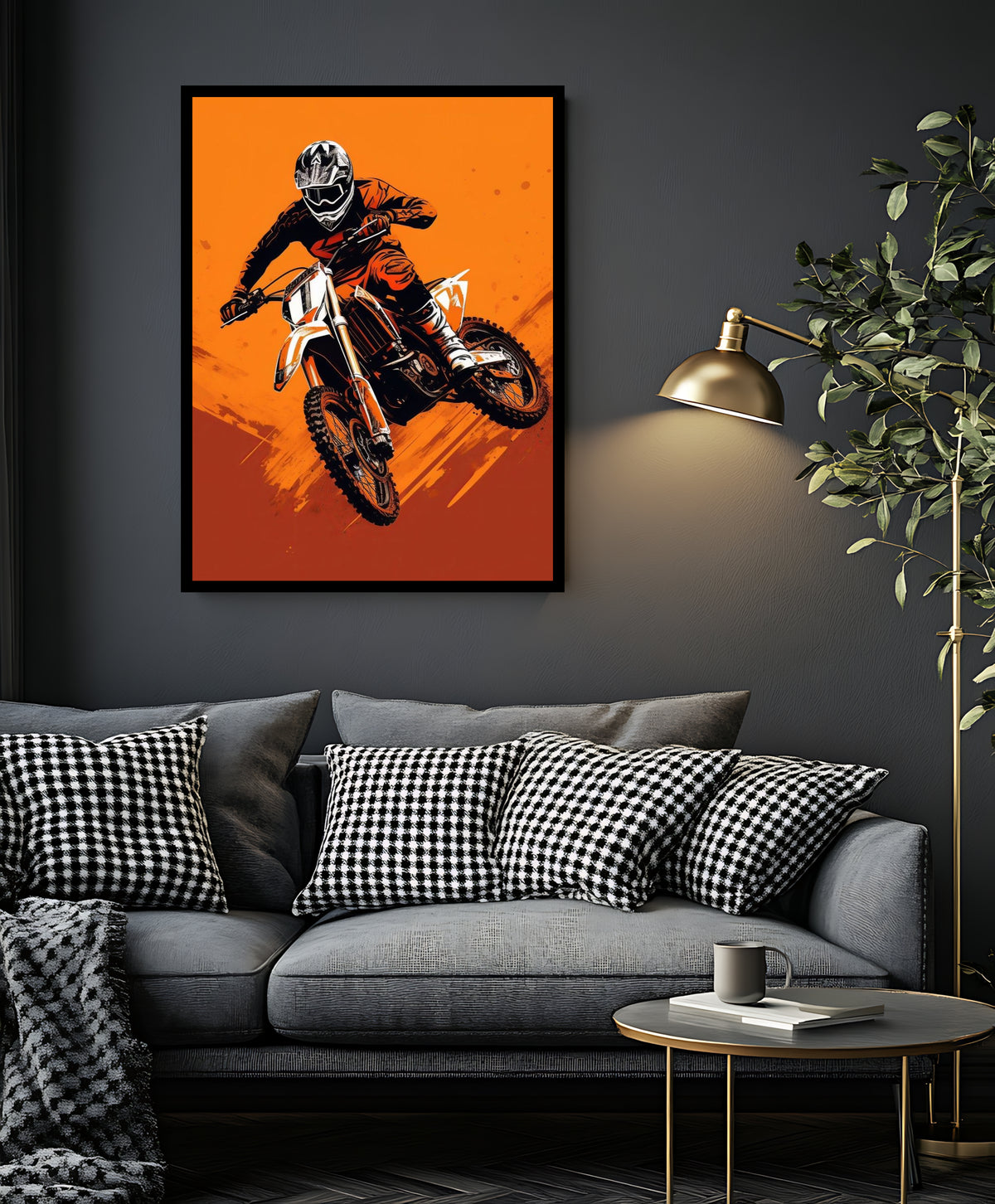 Motocross Full Throttle Frame