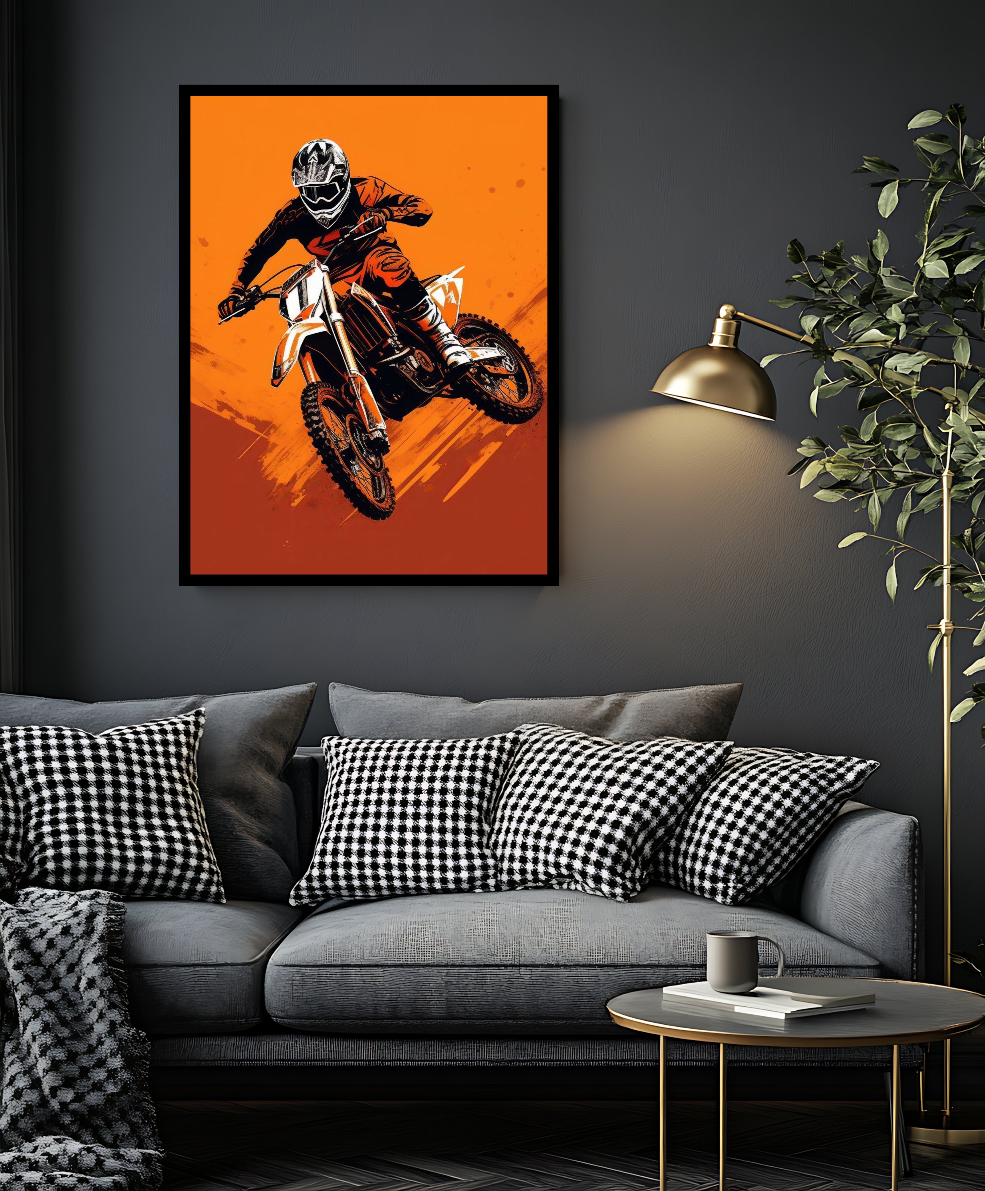 Motocross Full Throttle Frame