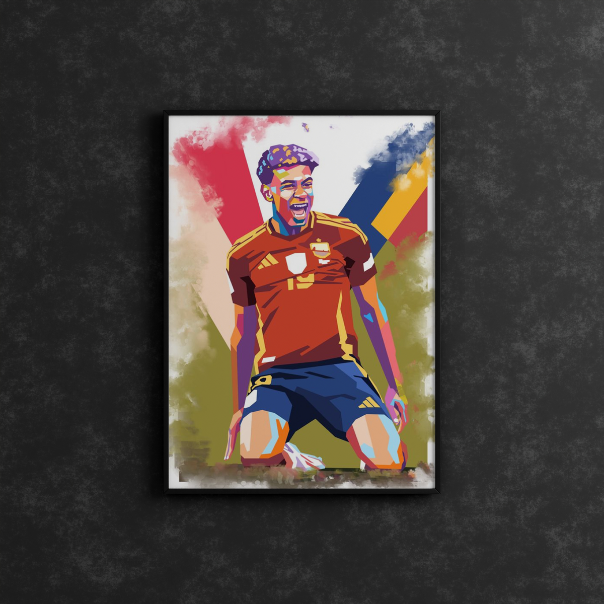 Lamine Yamal No. 19 International Prodigy Pop Frame