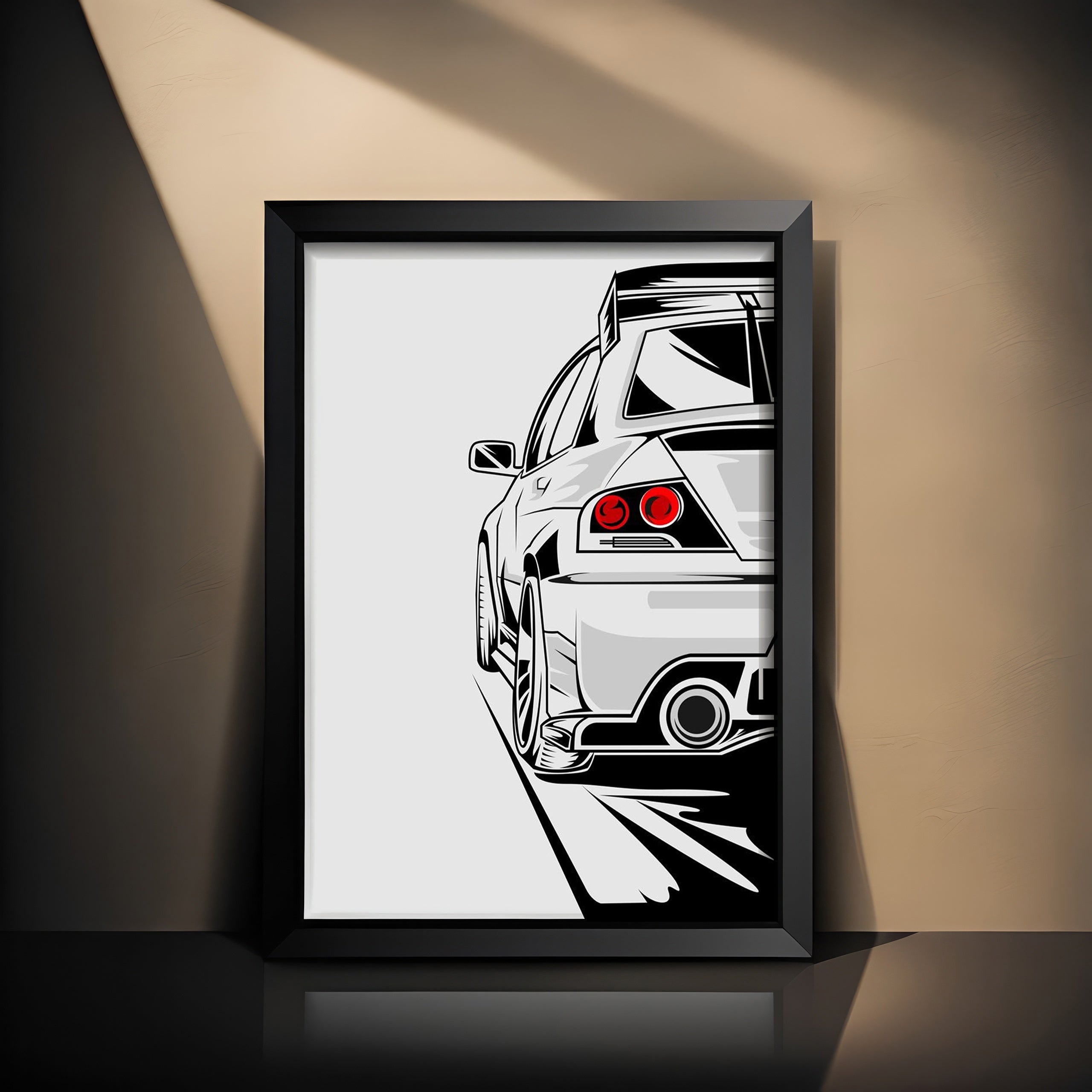 Minimalist JDM Evolution Frame