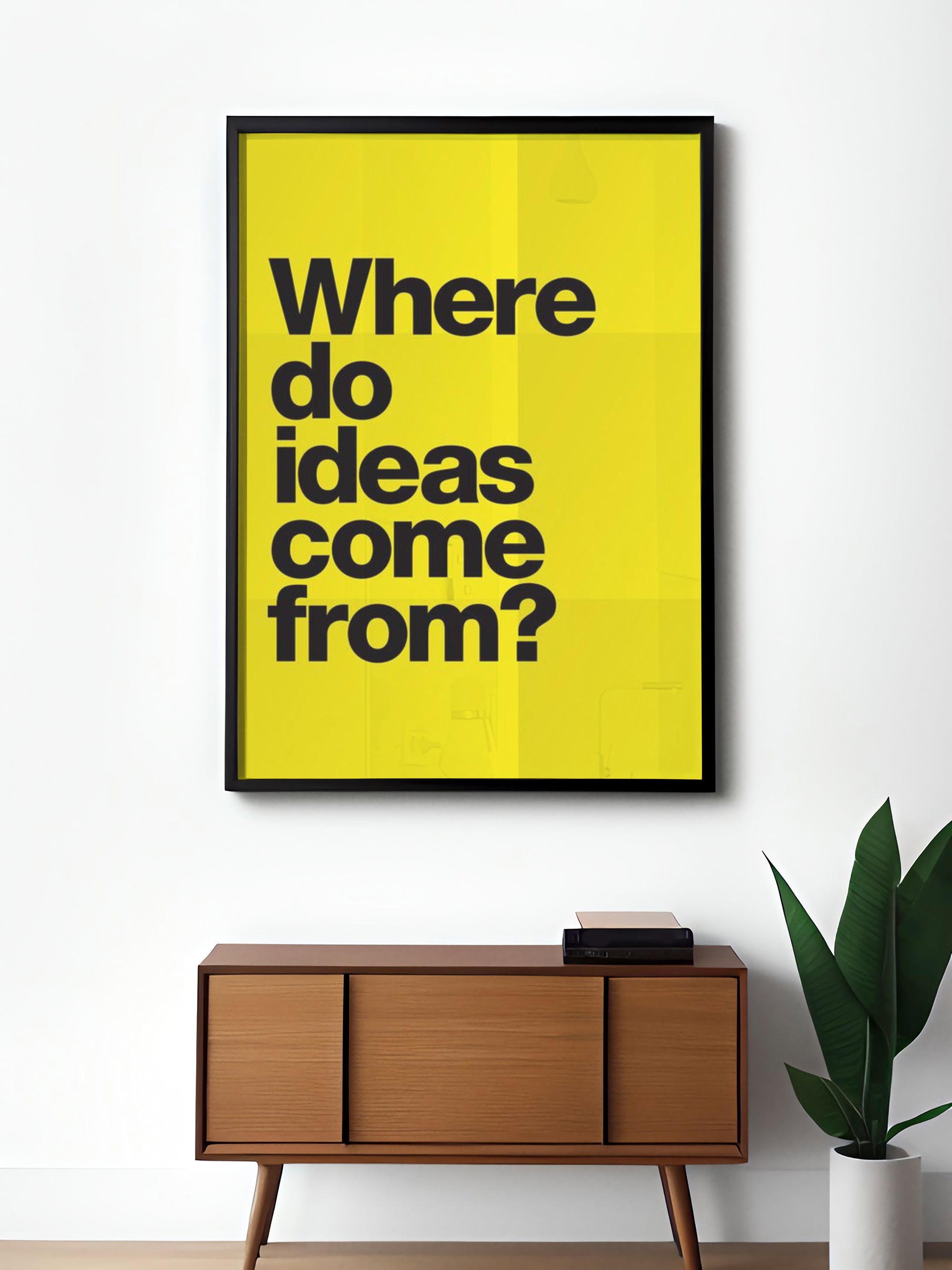 Where Do Ideas Come From Frame