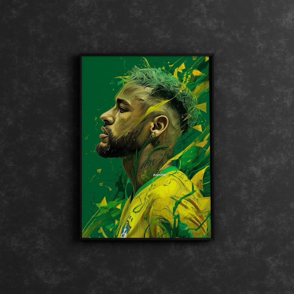 Neymar Jr. "Abstract Joga Bonito" Frame