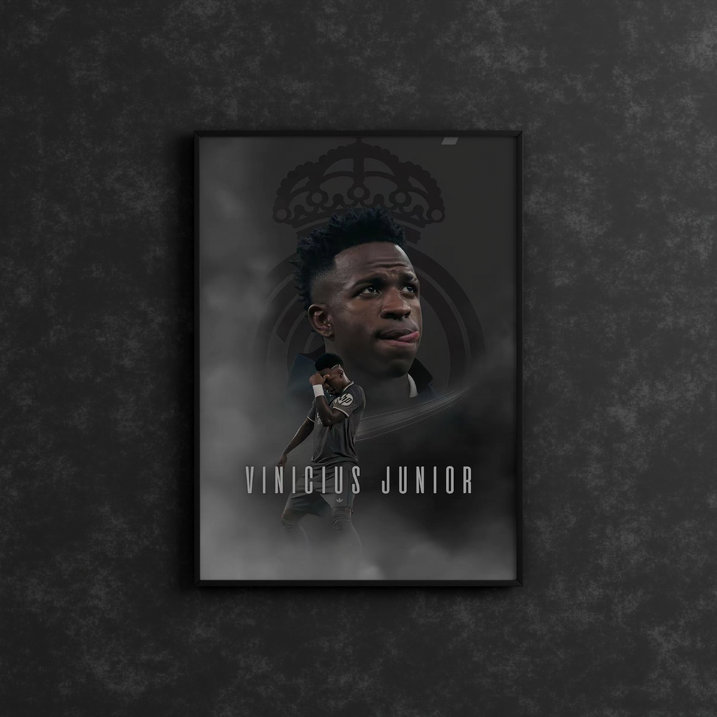 Vinicius Junior "Vini Vidi Vici" Dark Cinematic Frame