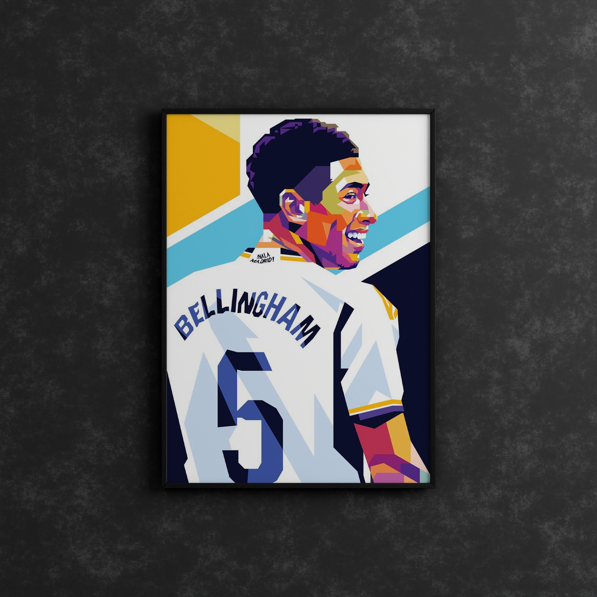 Jude Bellingham "Hey Jude" Geometric Frame