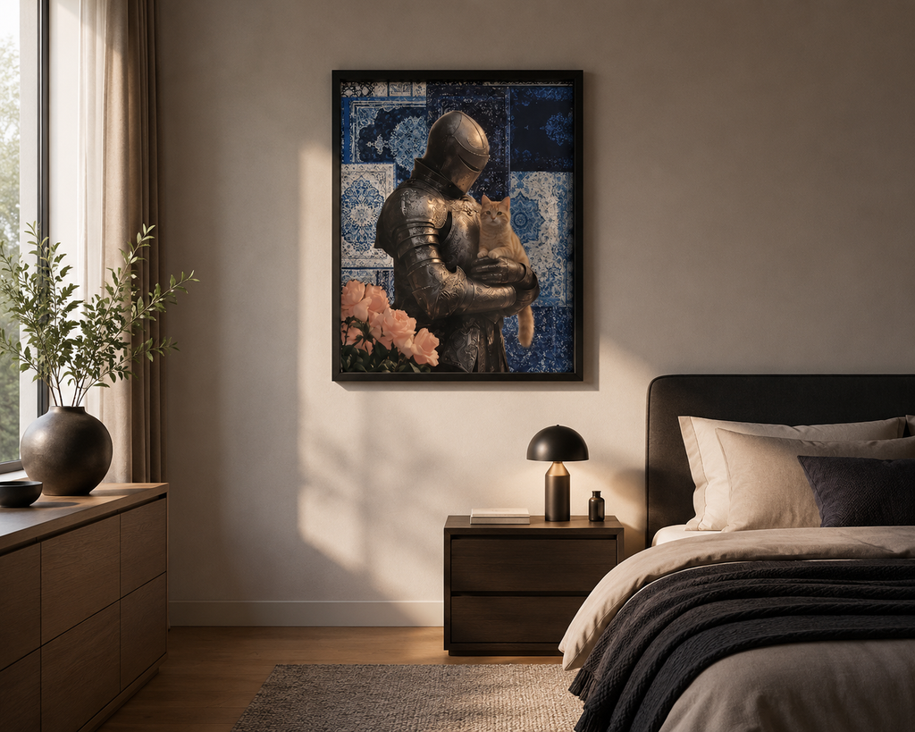 The Gentle Guardian – Framed Wall Art
