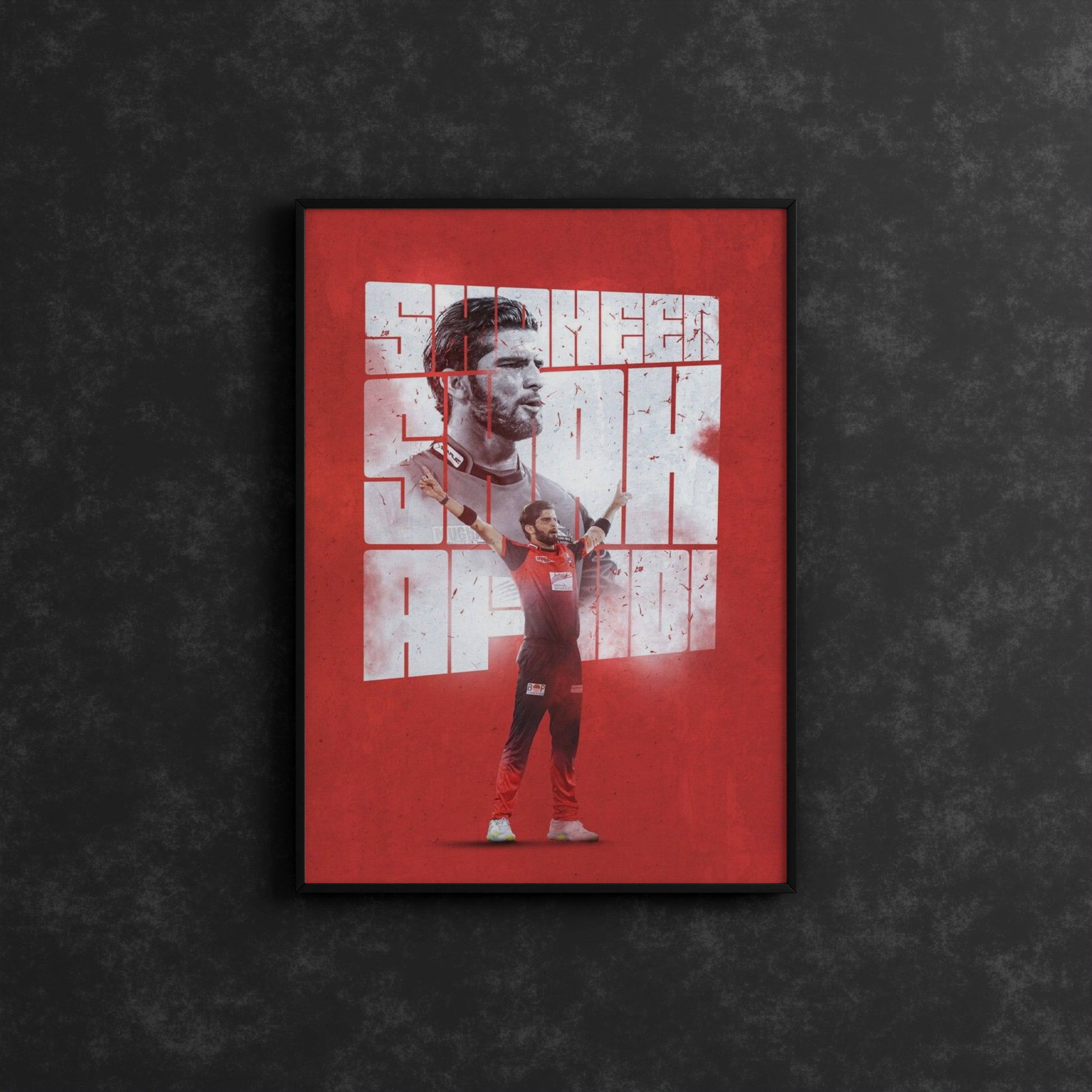 The Eagle Shaheen Shah Afridi Frame