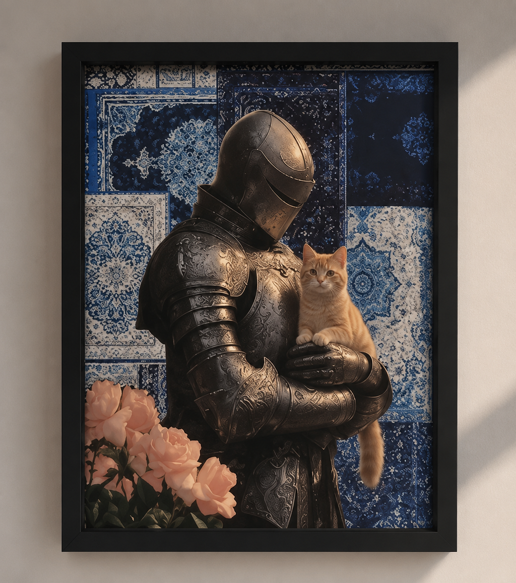 The Gentle Guardian – Framed Wall Art