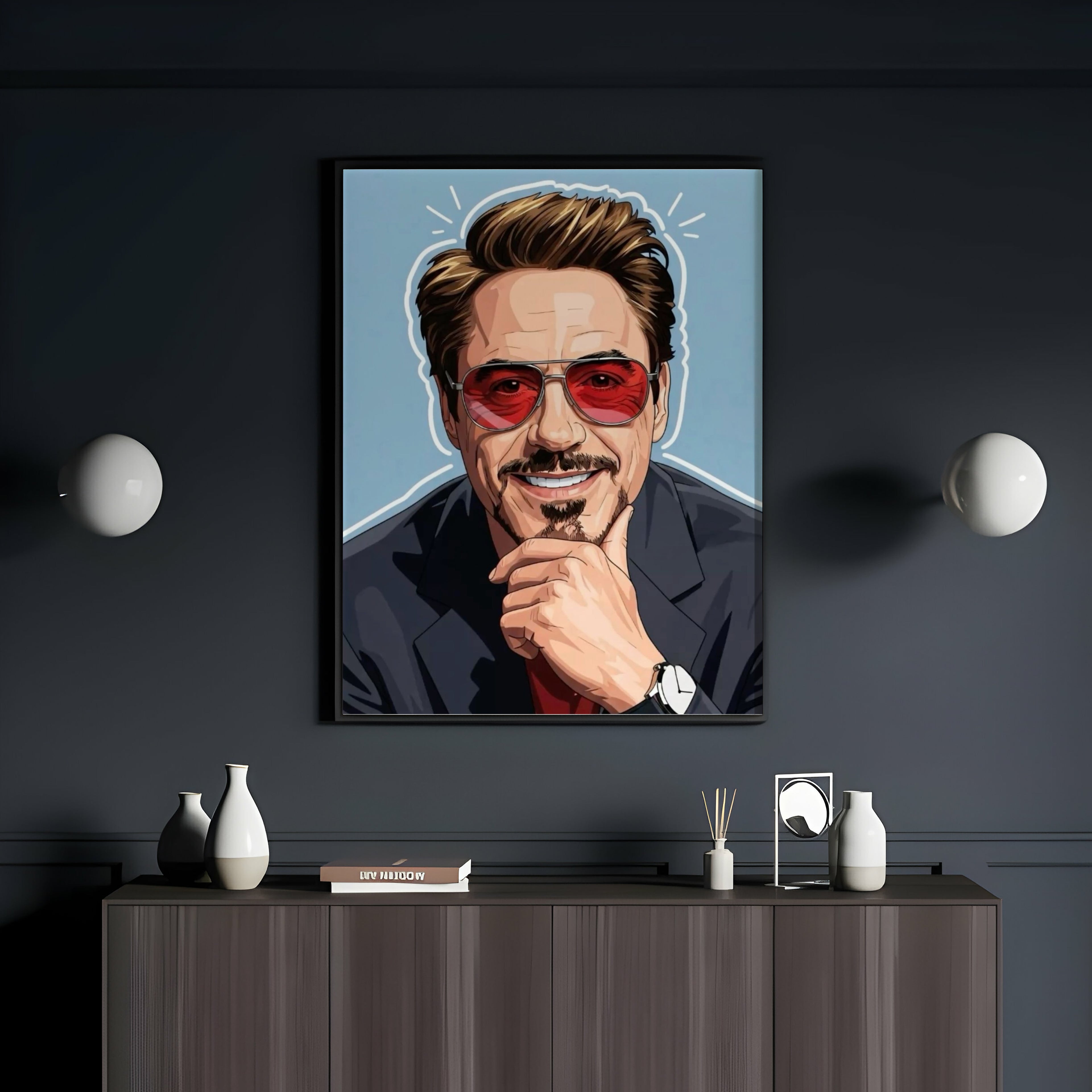 Robert Downey Jr. "The Genius" Frame