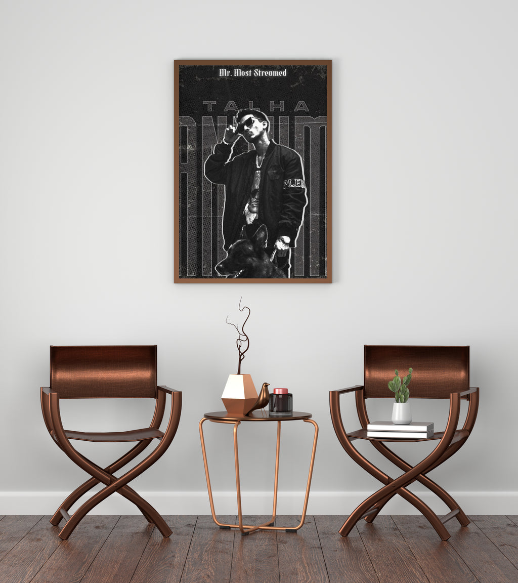 Talha Anjum Mr. Most Streamed Frame