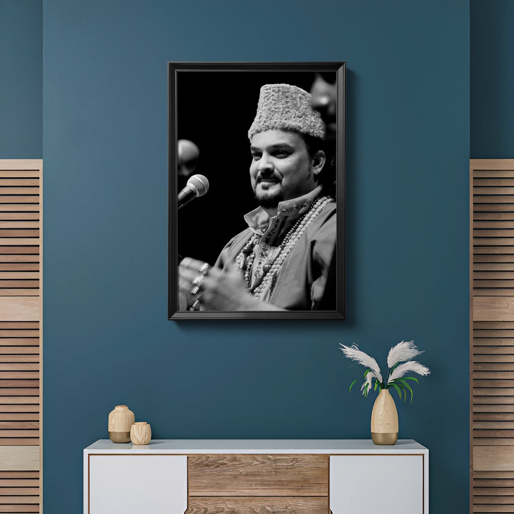 Shaheed Amjad Sabri Frame