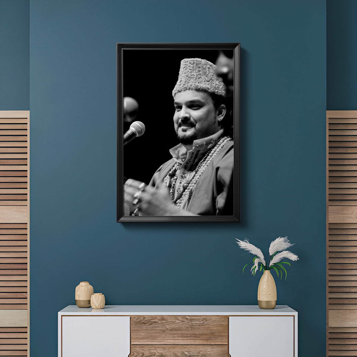 Shaheed Amjad Sabri Frame