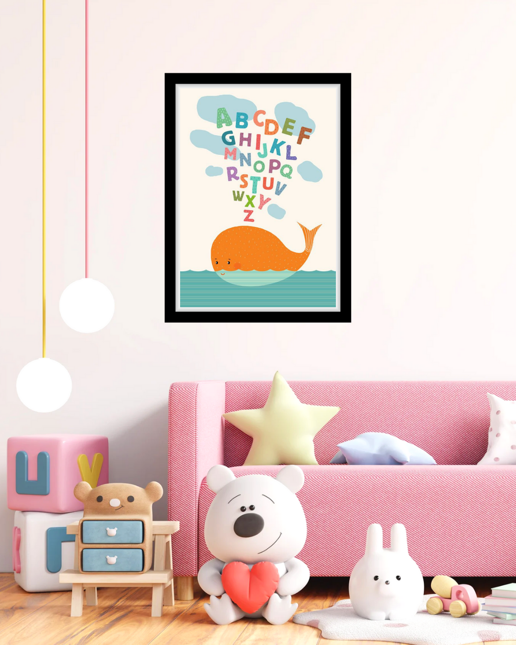 Alphabet Whale Spout