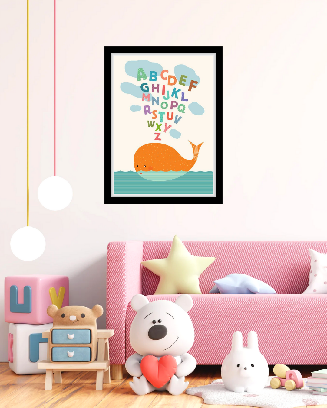 Alphabet Whale Spout