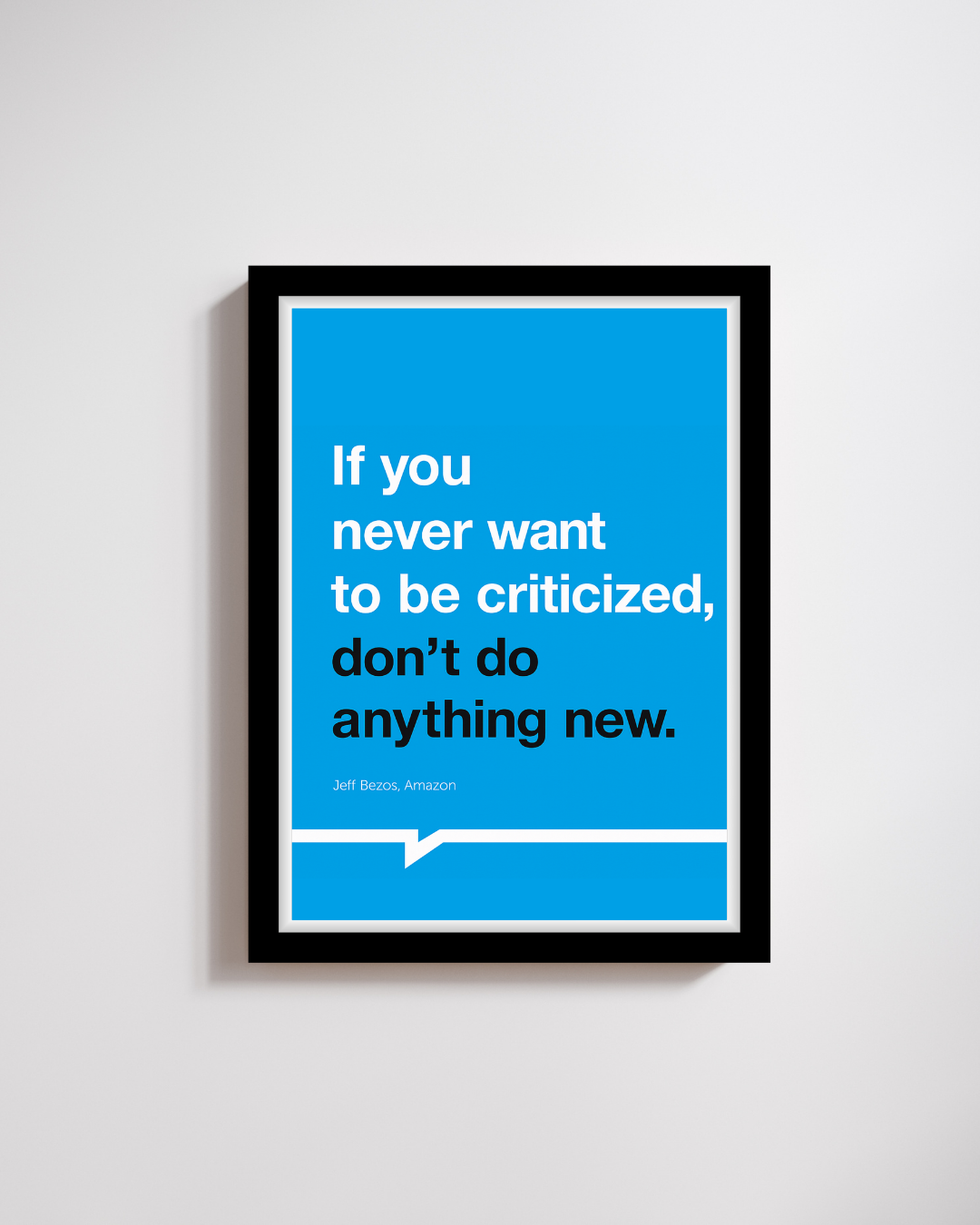 Bezos on Criticism