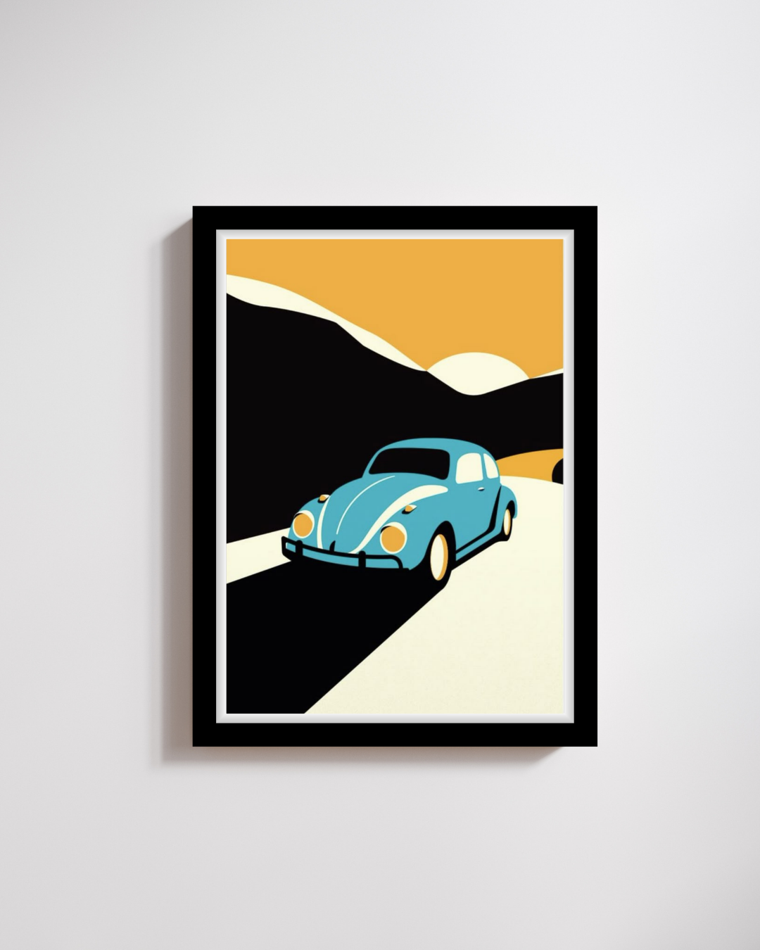 Blue Bug Sunset Drive