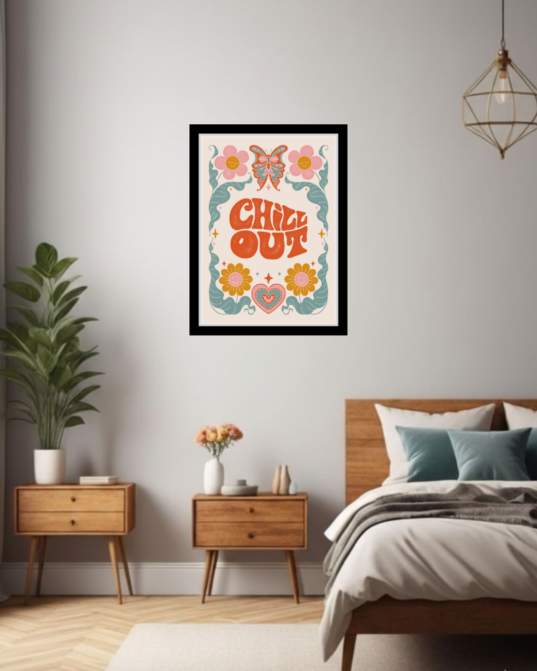 Chill Out Butterfly Art