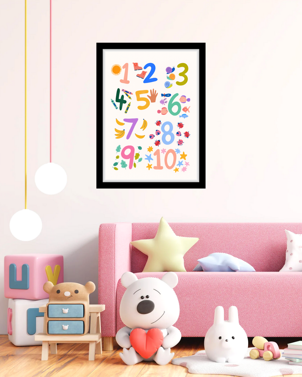 Count to Ten Learning Print