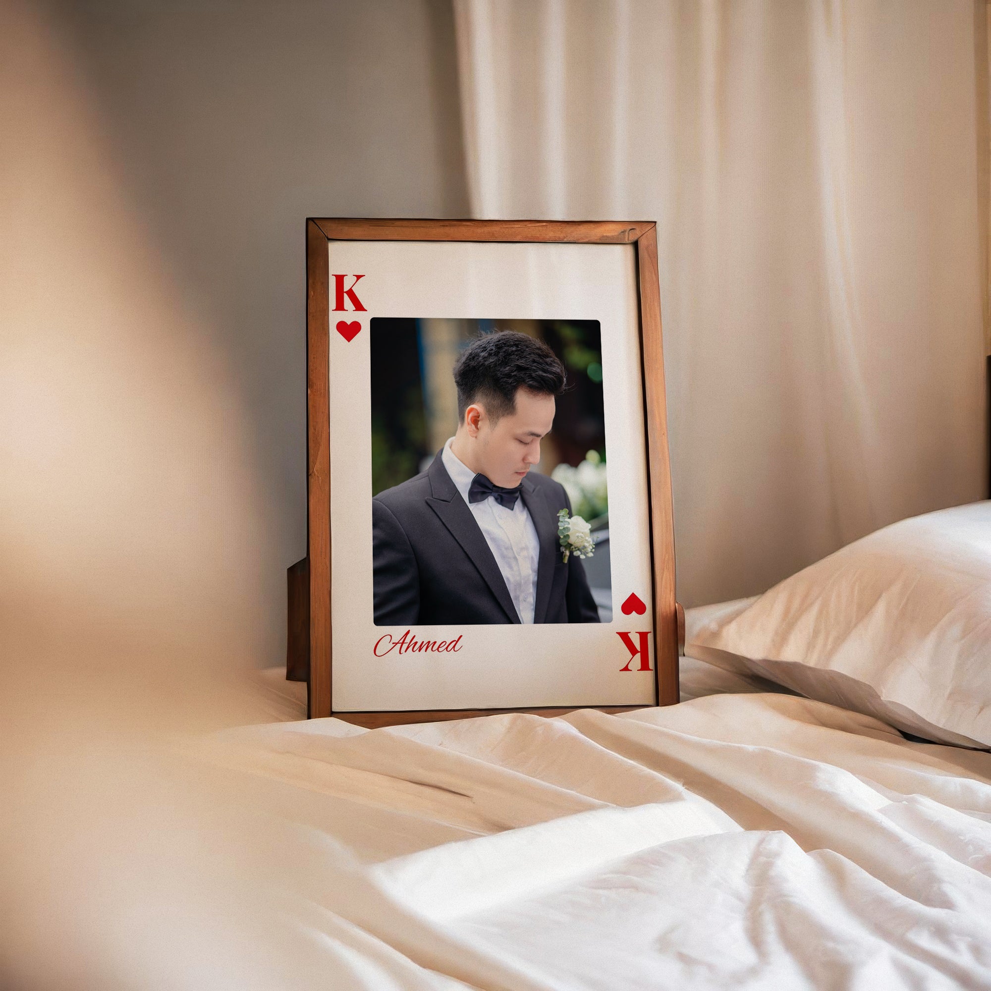 Custom Royal Collection King of Hearts Frame