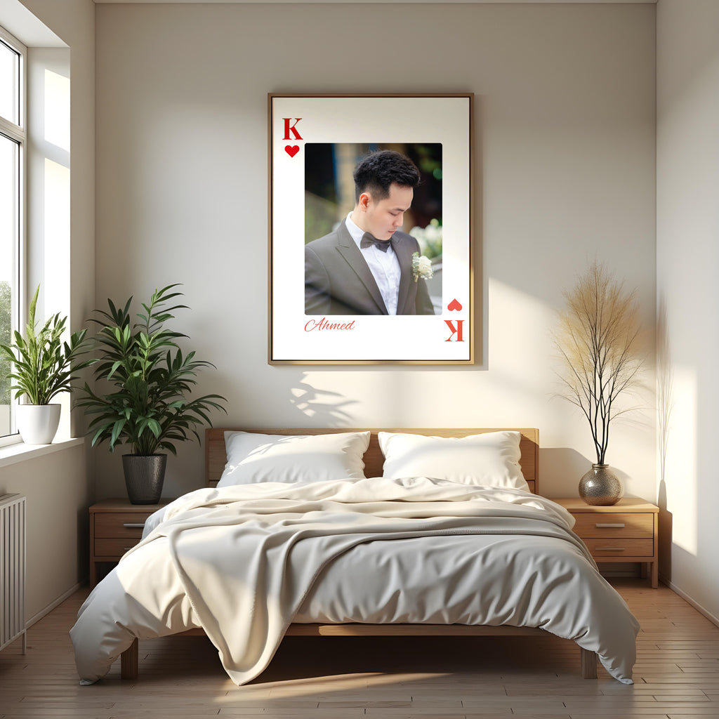 Custom Royal Collection King of Hearts Frame