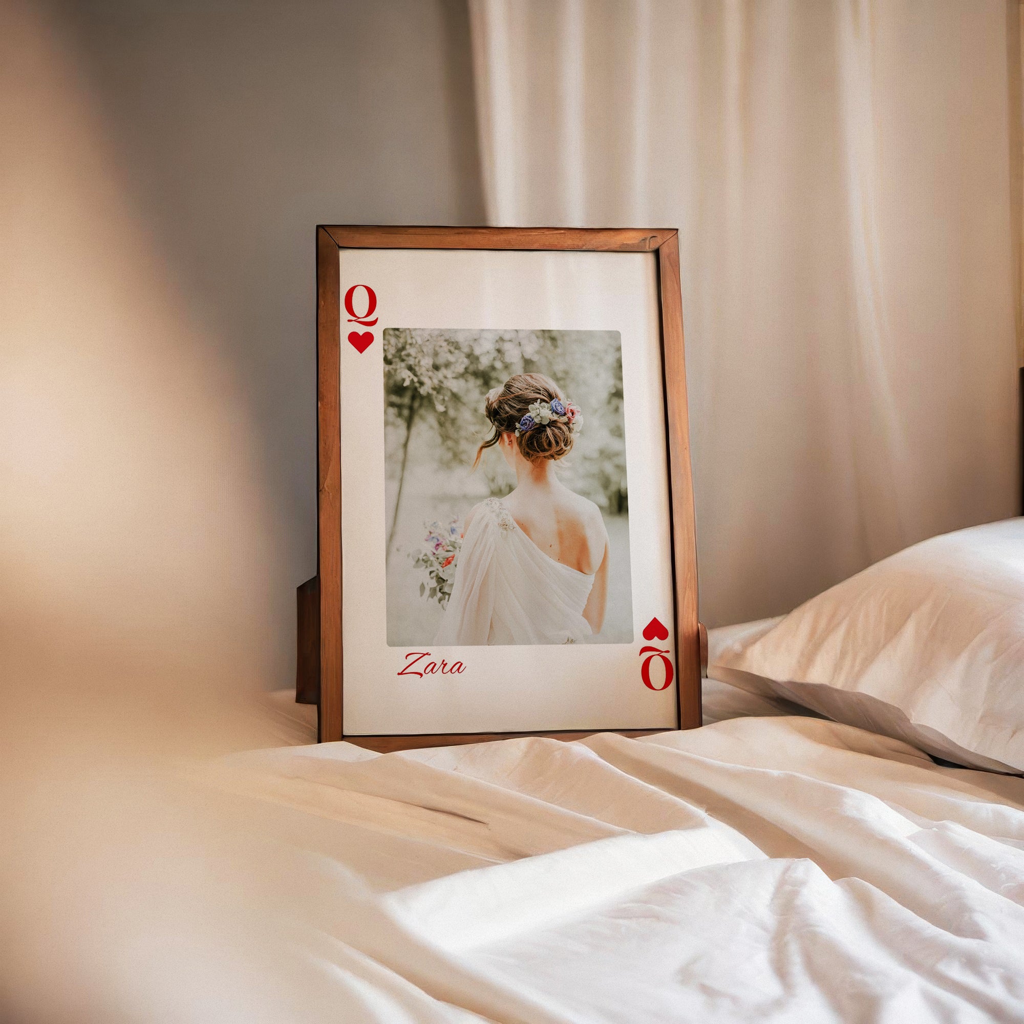 Custom Royal Collection Queen of Hearts Frame