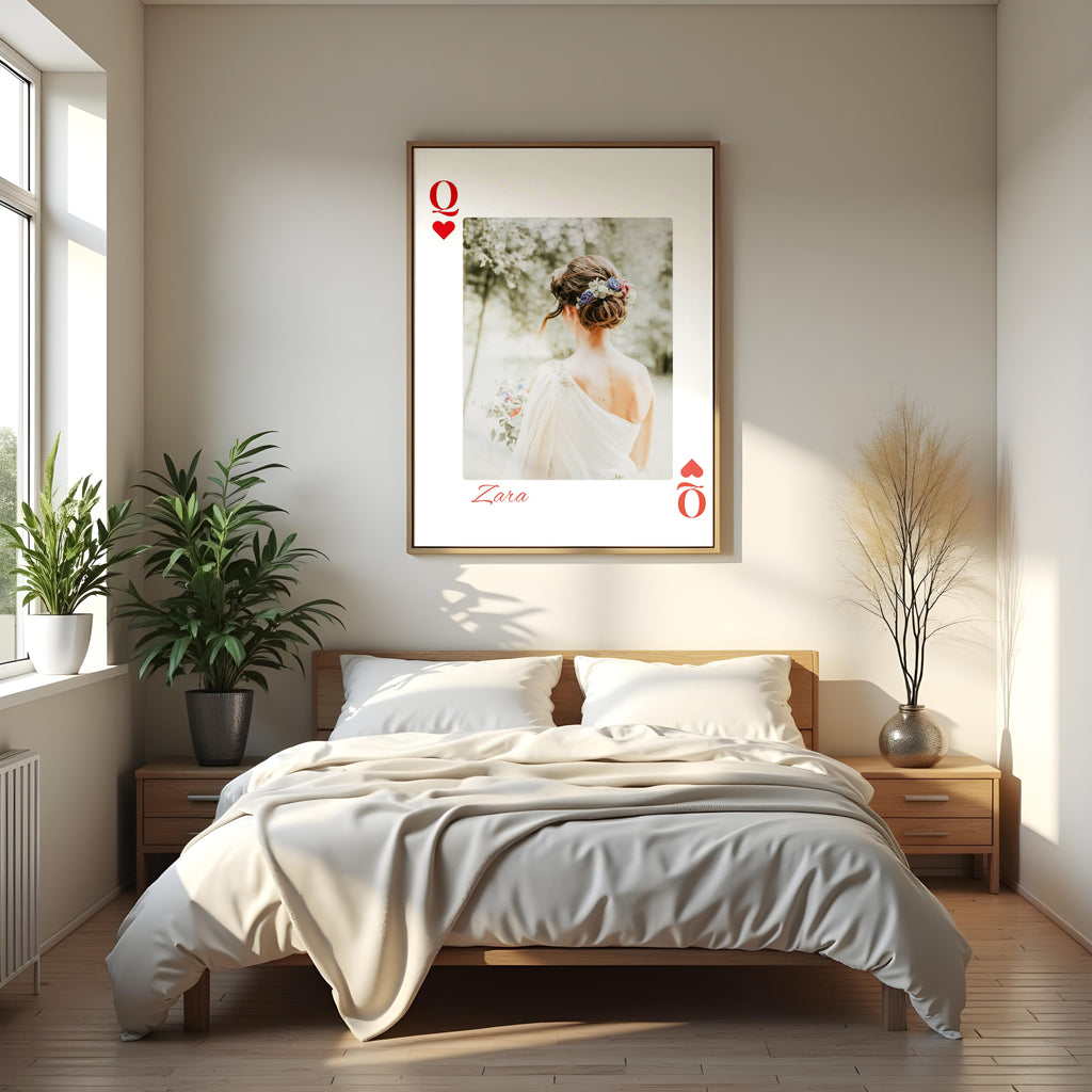 Custom Royal Collection Queen of Hearts Frame