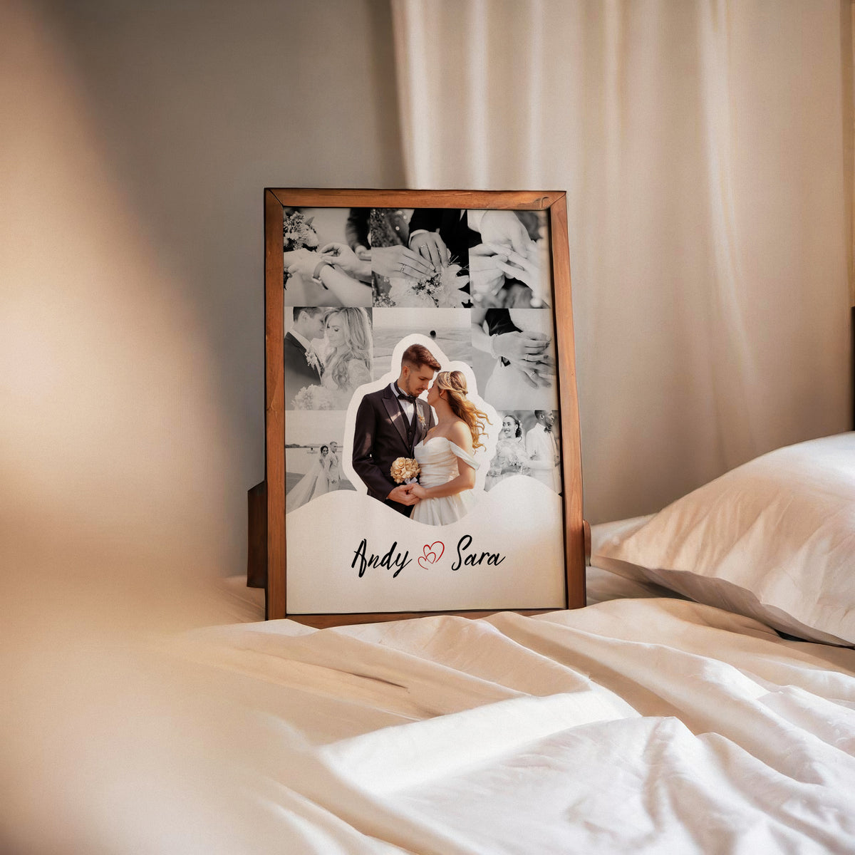 Custom Wedding Story Frame