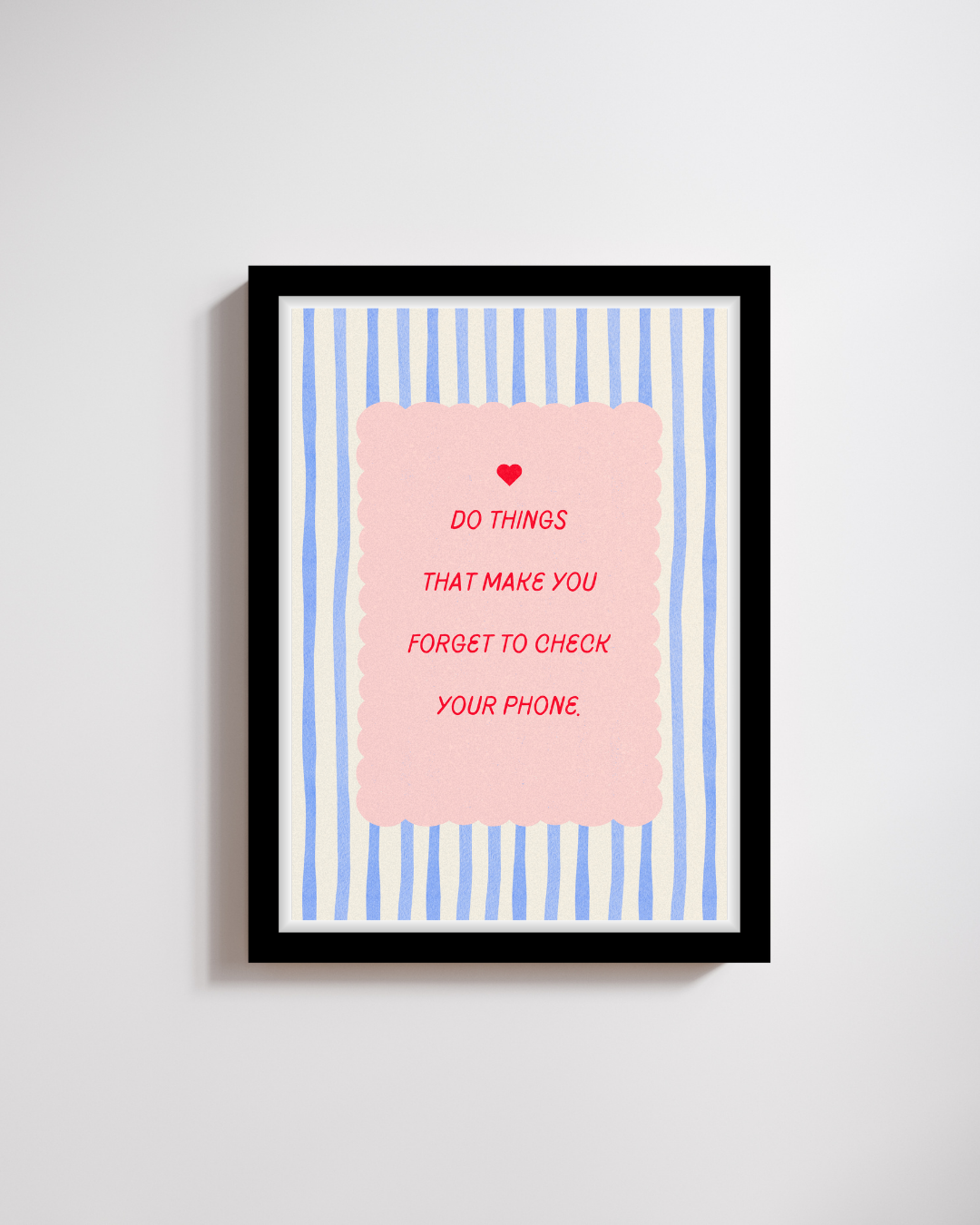 Digital Detox Reminder Print