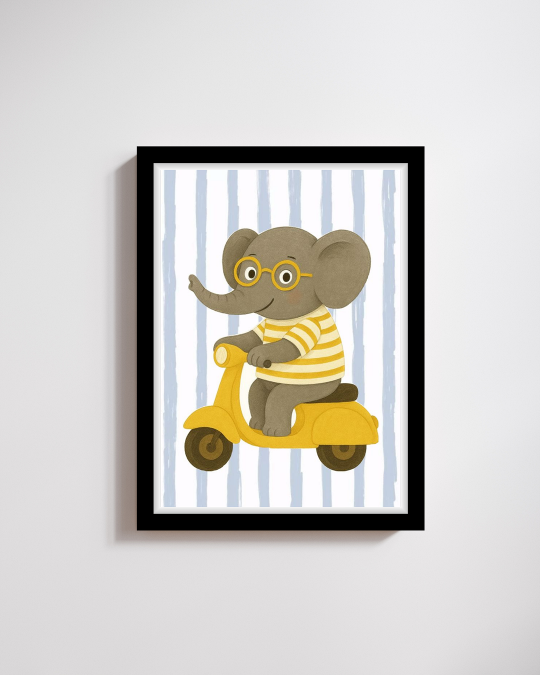 Elephant on Scooter Adventure